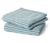 Wysokiej jakości ręczniki, 2 sztuki, błękitne