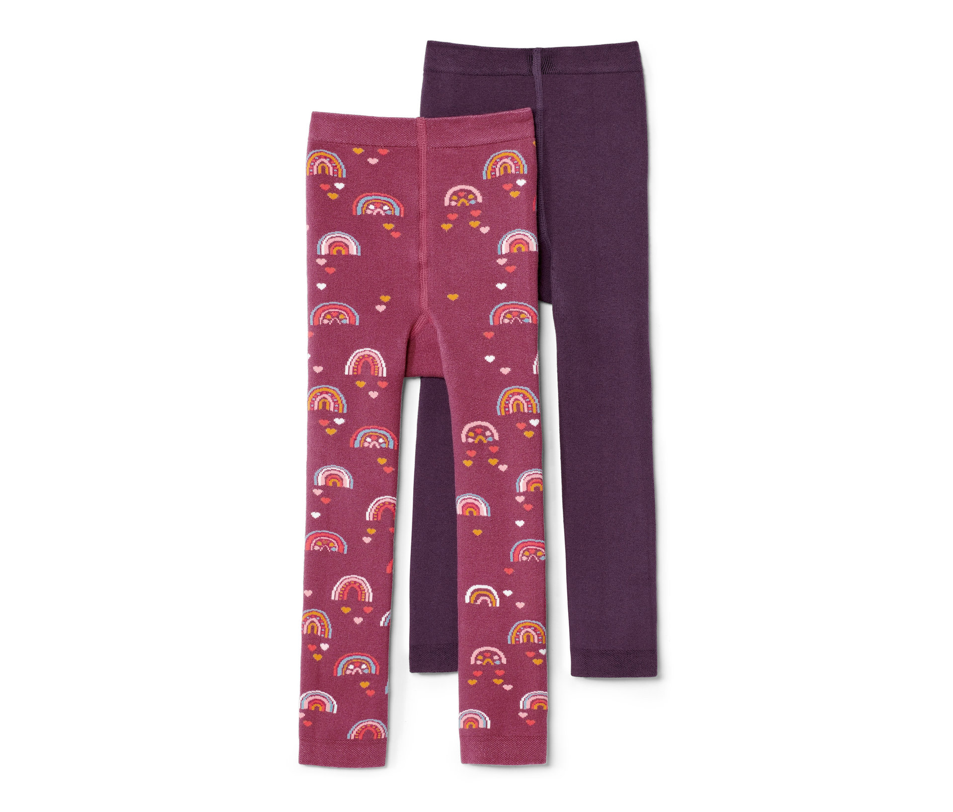 Tchibo - Dziecięce legginsy termoaktywne- różowy