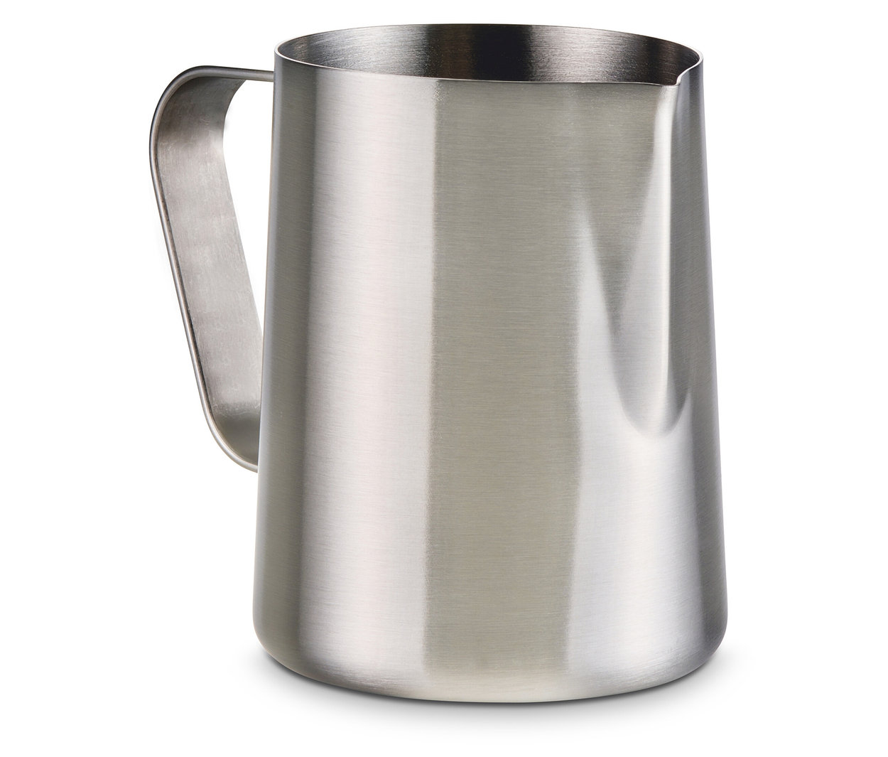 Dzbanek na mleko ze stali nierdzewnej o pojemności 300 ml.