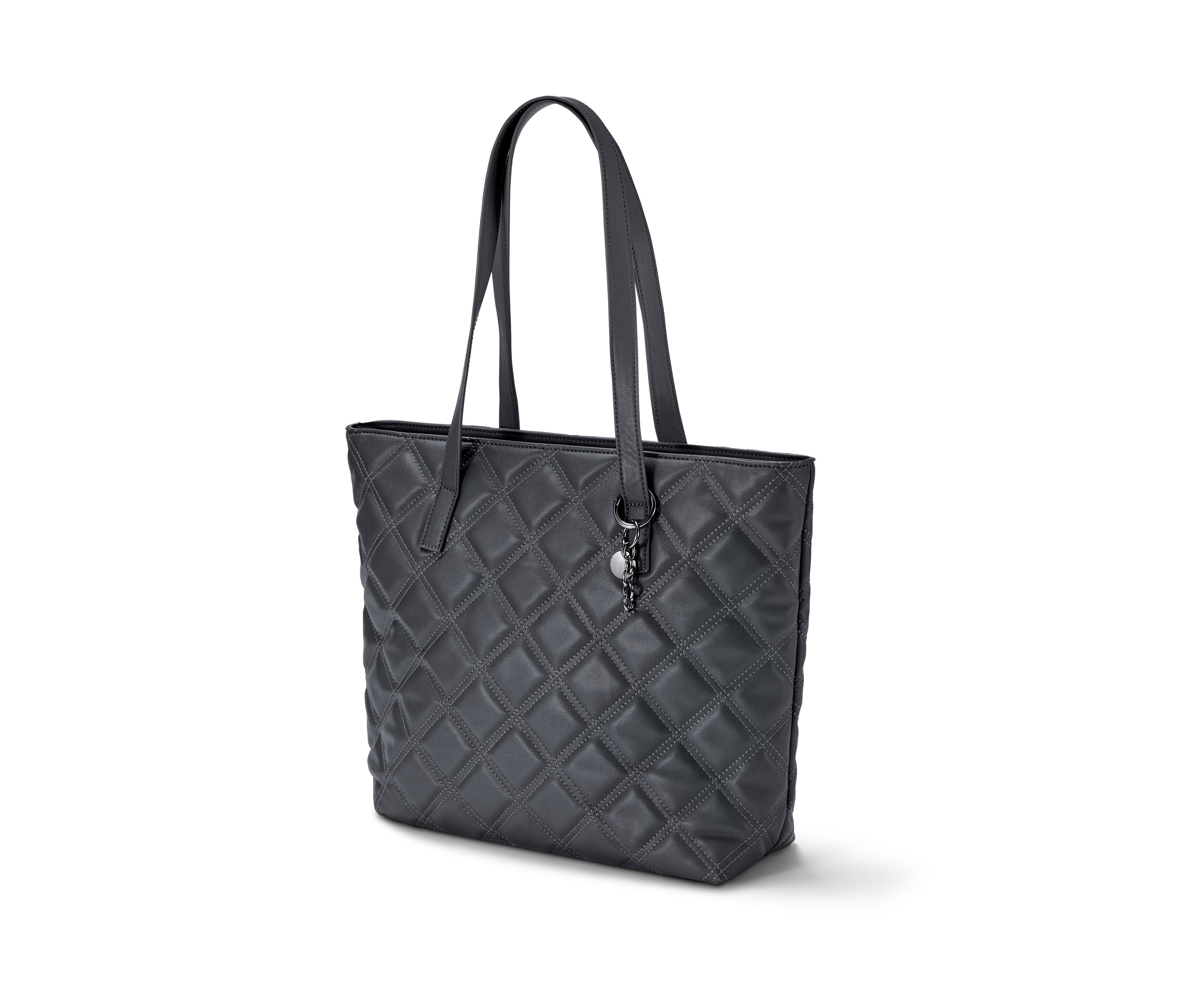 Tchibo - Torba shopperka - kolor: szary