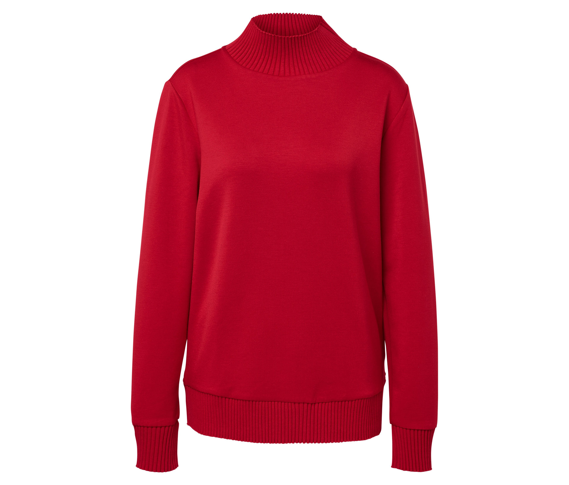 Tchibo - Bluza z mieszanki modalu- czerwony