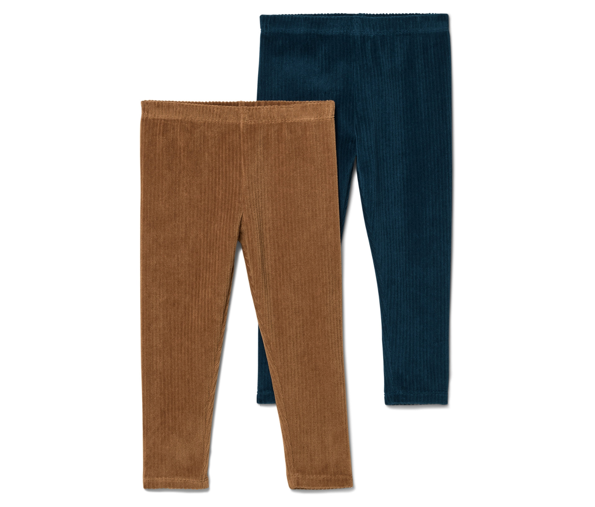 Tchibo - Dziecięce legginsy sztruksowe, 2 pary