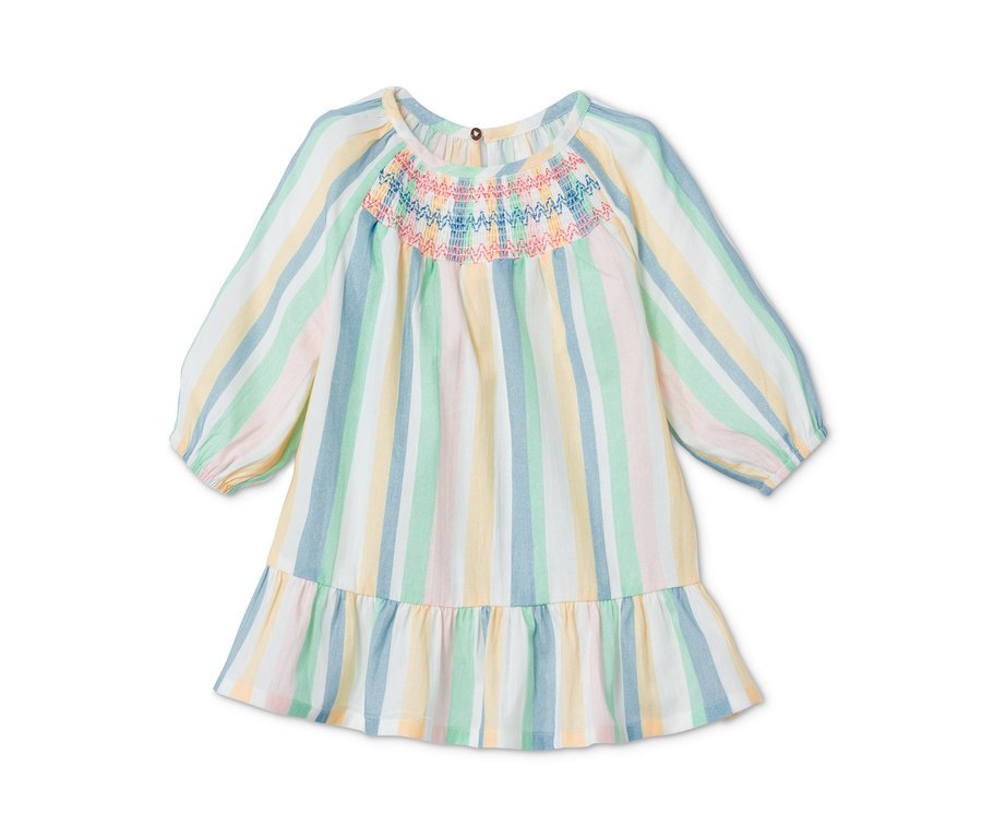 Bluzka zakładana przez głowę w paski.