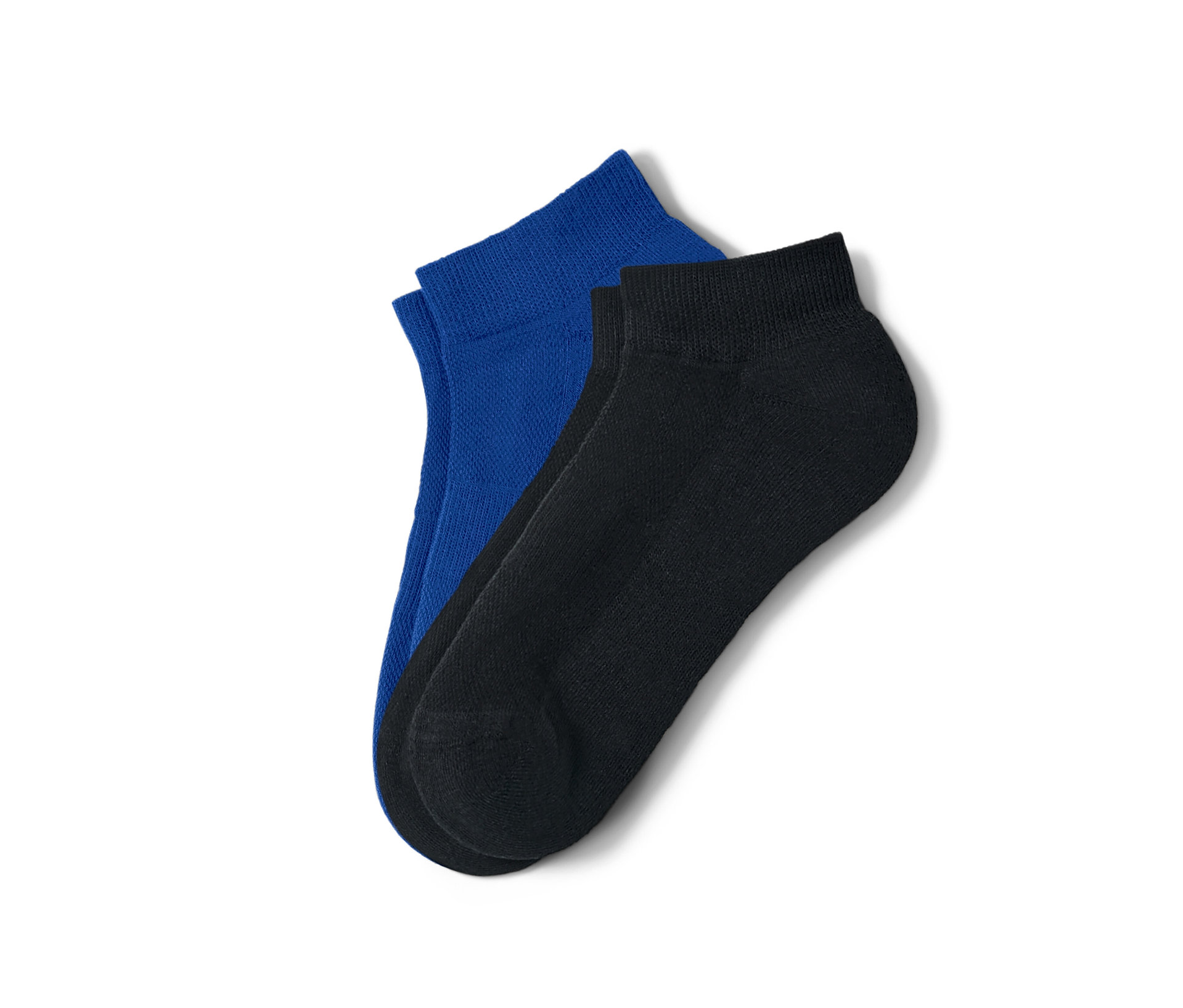 Tchibo - Funkcyjne skarpety sportowe - unisex- niebieski/czarny