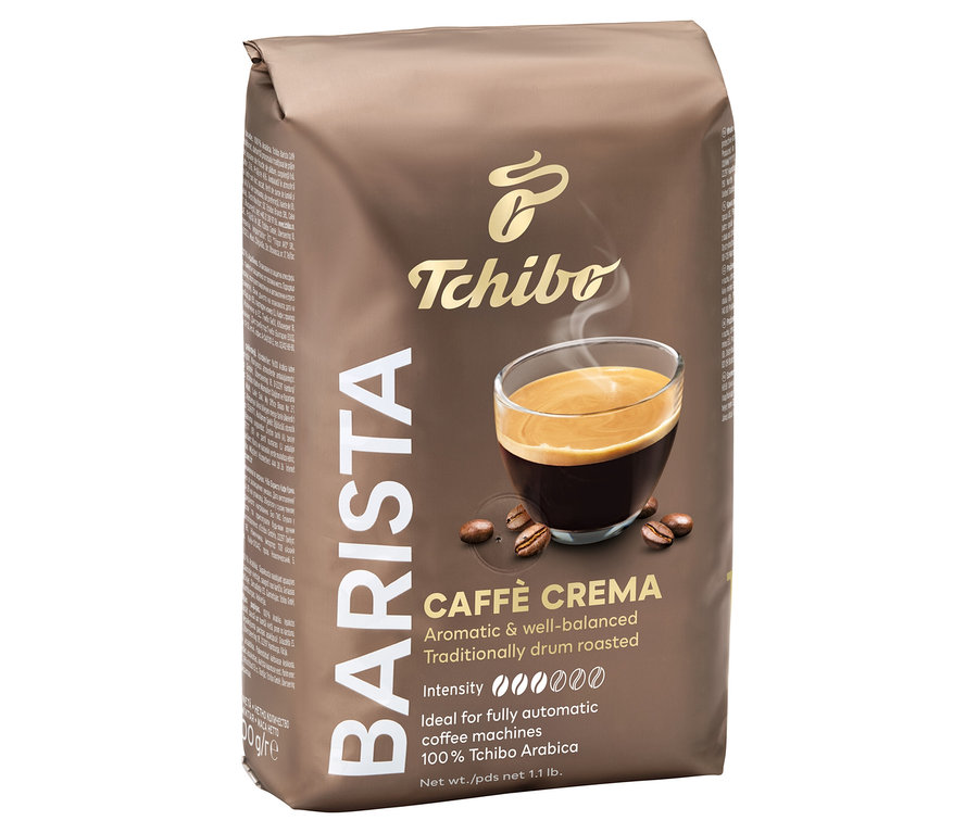 Opakowanie kawy ziarnistej Barista Caffè Crema 500 g.