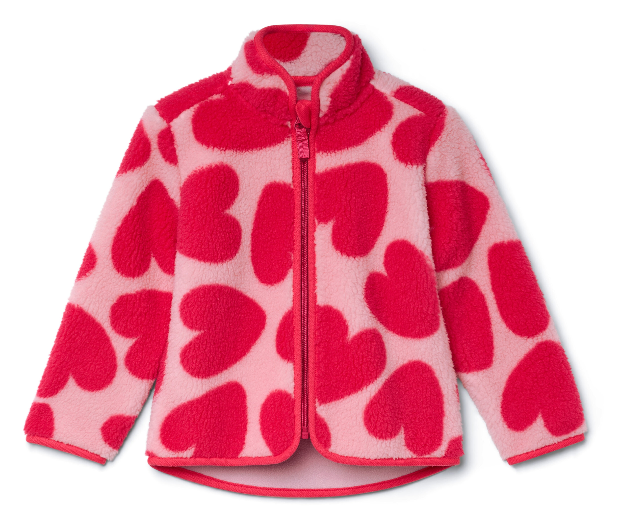 Tchibo - Pluszowa bluza- różowy/z nadrukiem