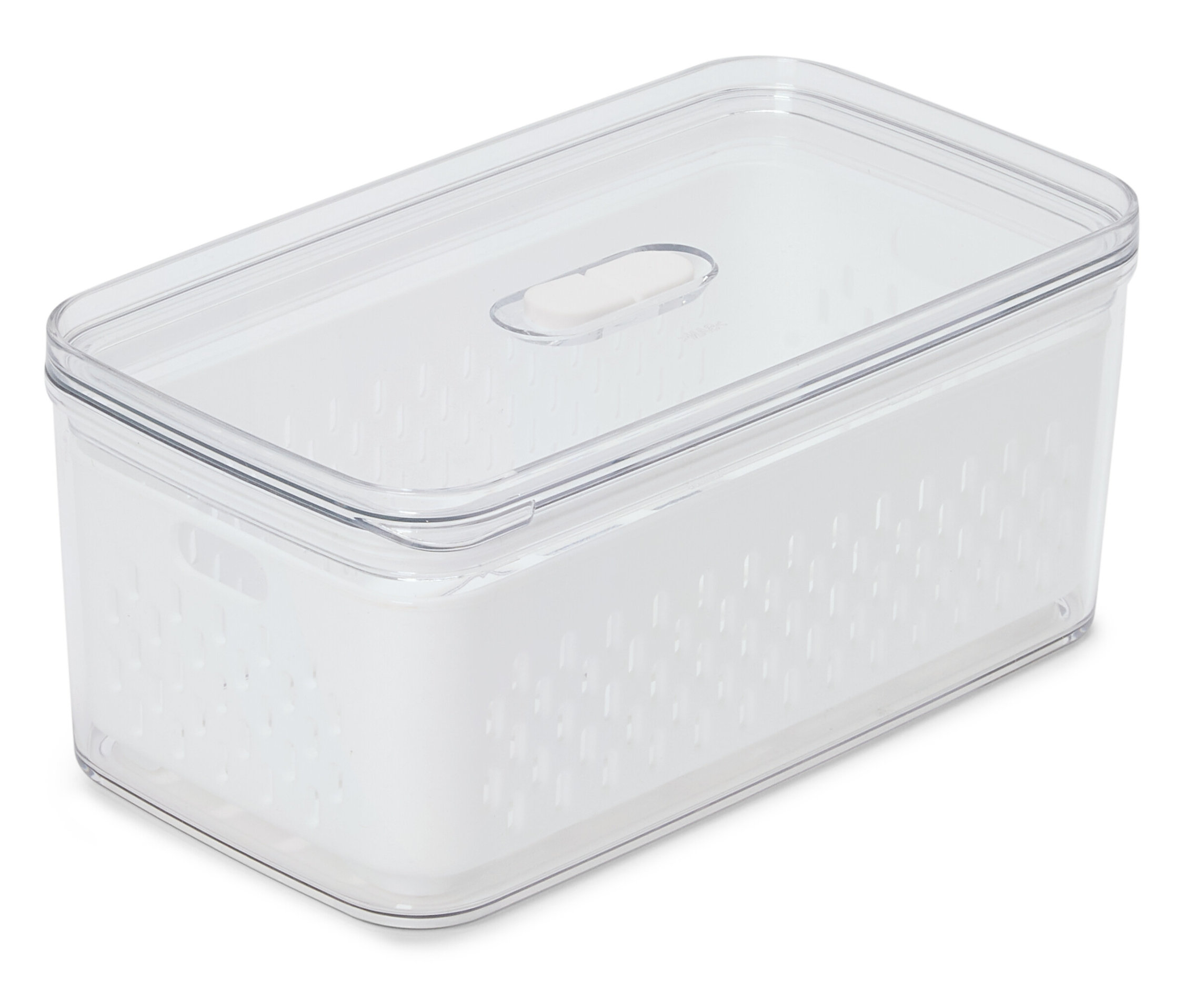 Tchibo - Pojemnik spożywczy z sitkiem - kolor: biały