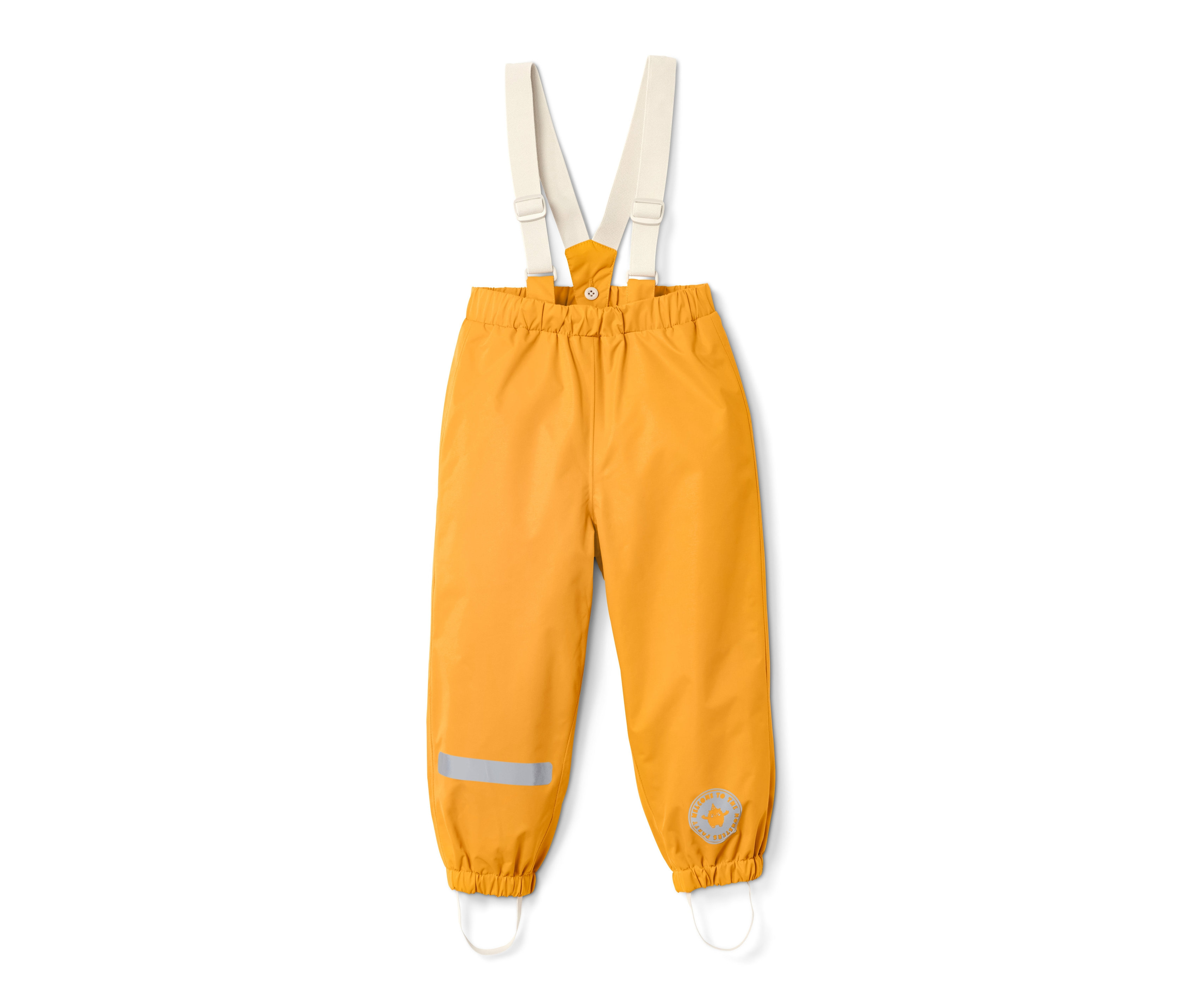 Tchibo - Spodnie przeciwdeszczowe- żółty