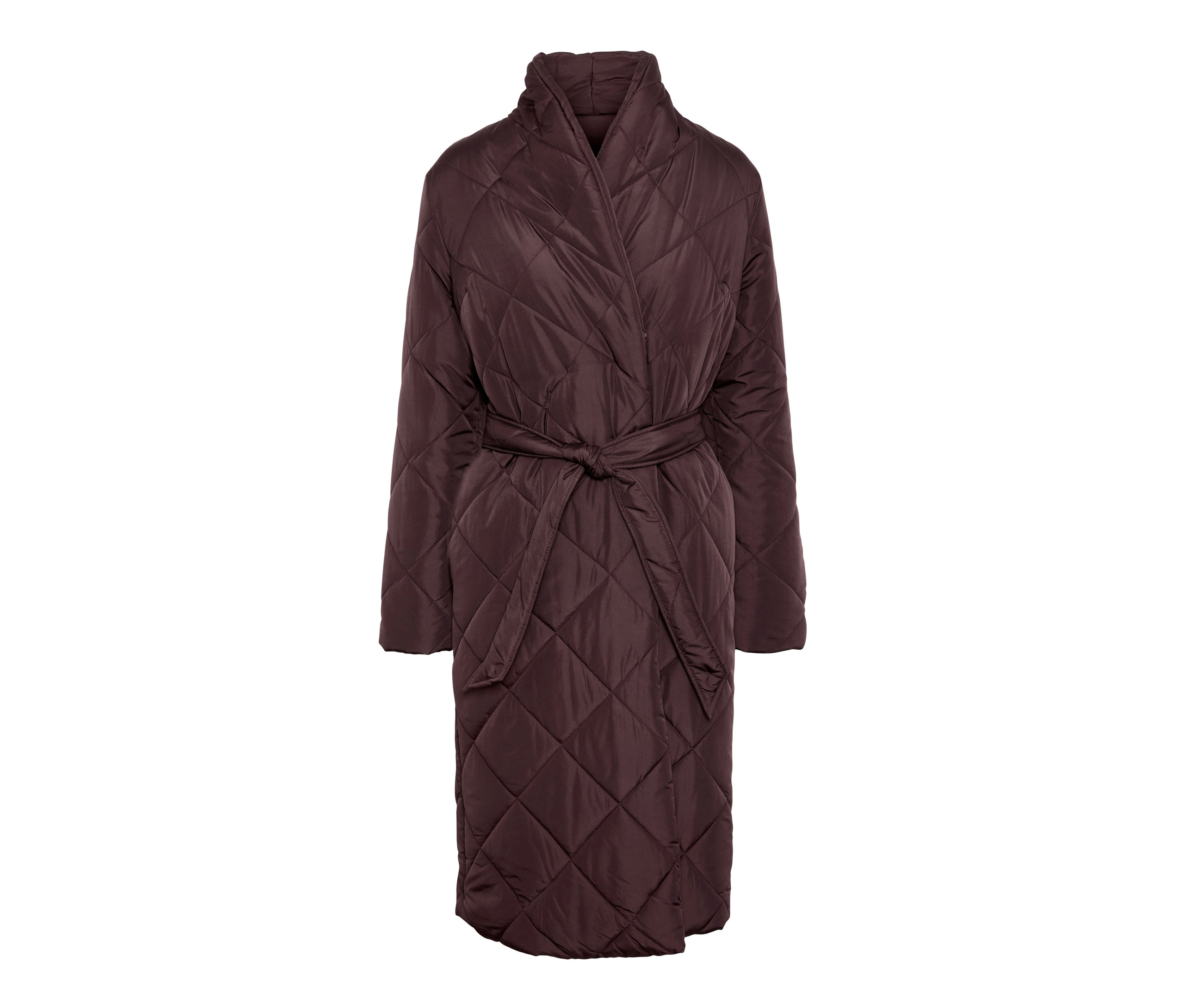 Tchibo - Płaszcz pikowany- czerwony