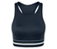 Niebieska sportowa braletka „Crop Top”.