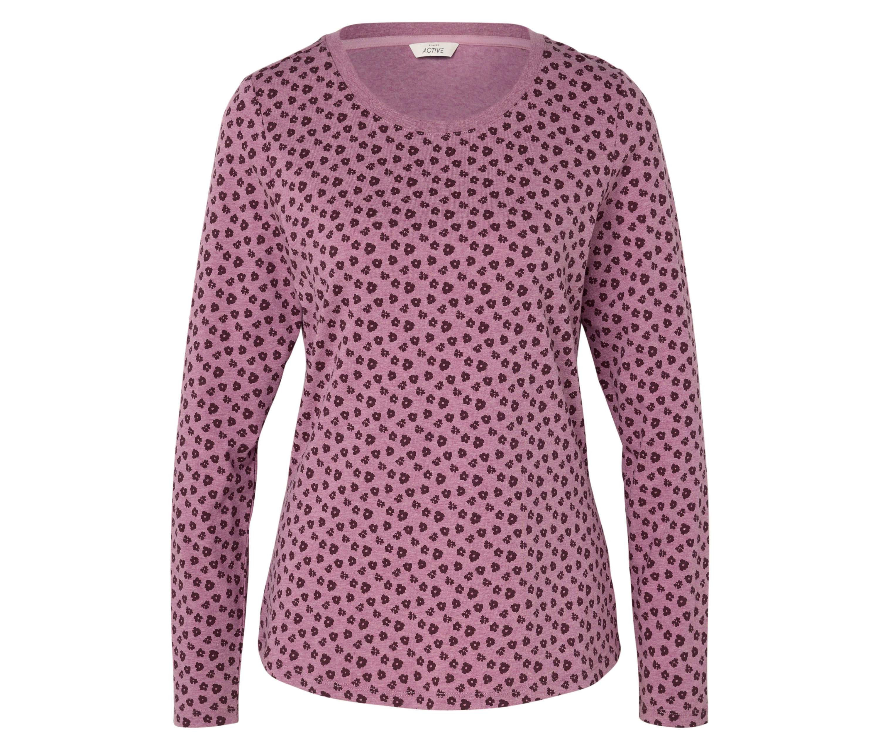 Tchibo - Koszulka sportowa- czerwony/różowy/z nadrukiem