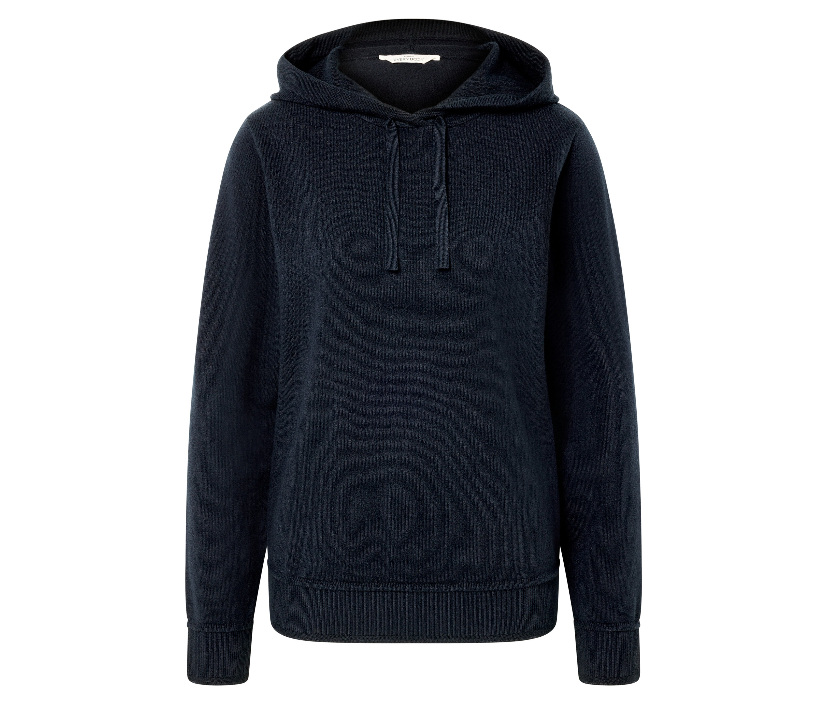 Tchibo - Dzianinowa bluza z kapturem, niebieski