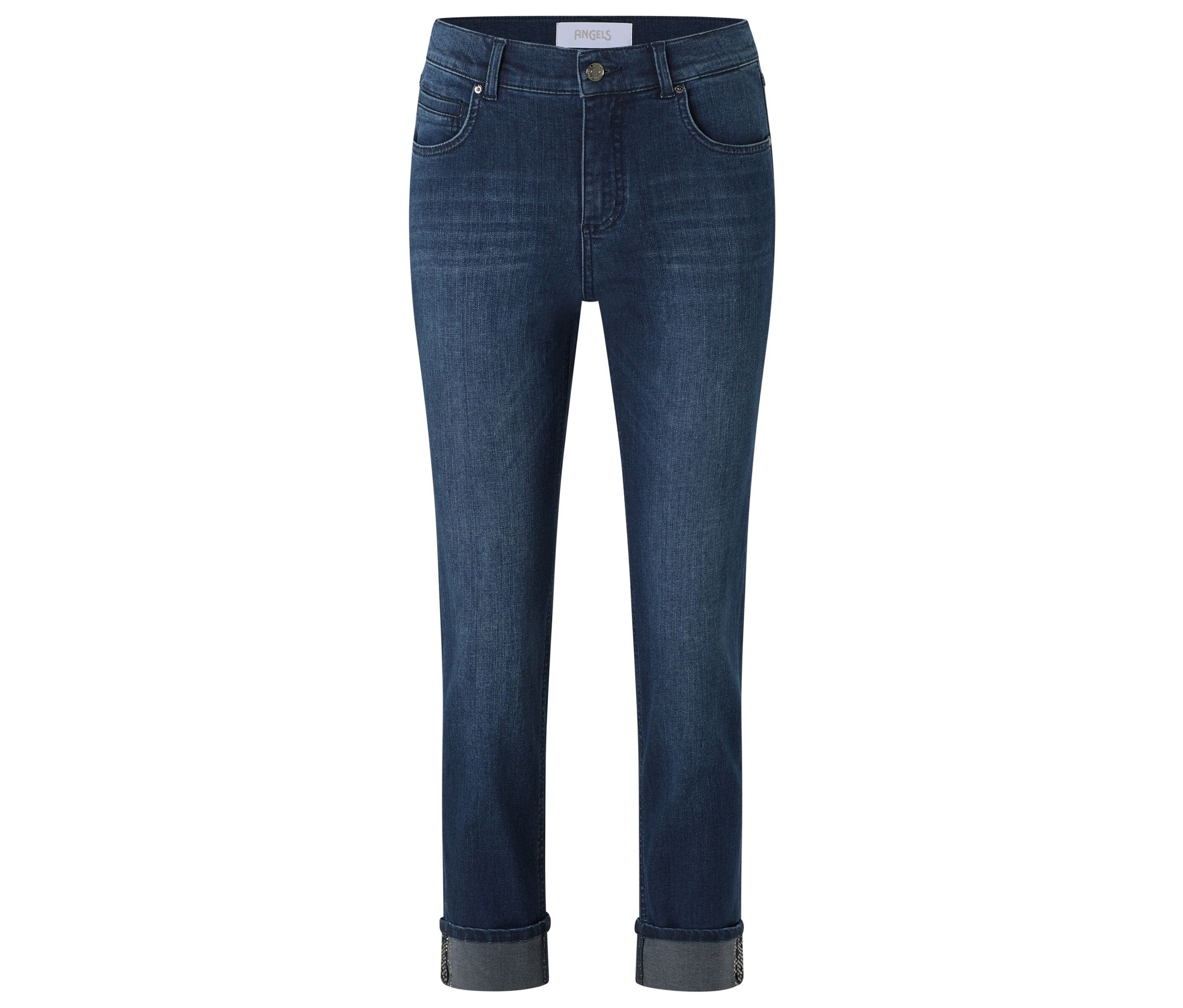 Dżinsy Angels „Cici” Slim Fit, niebieski