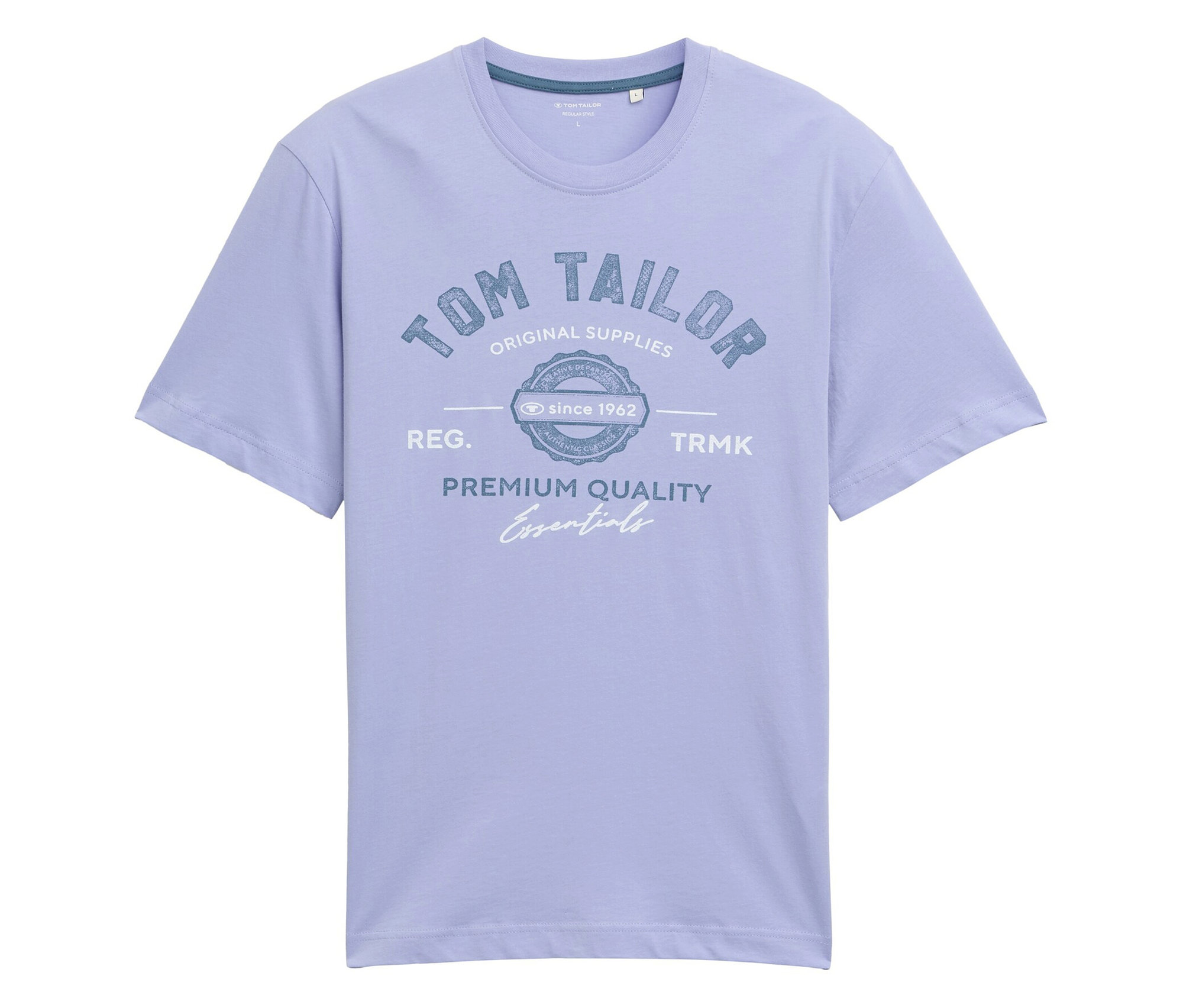 Koszulka z logo Tom Tailor- niebieski