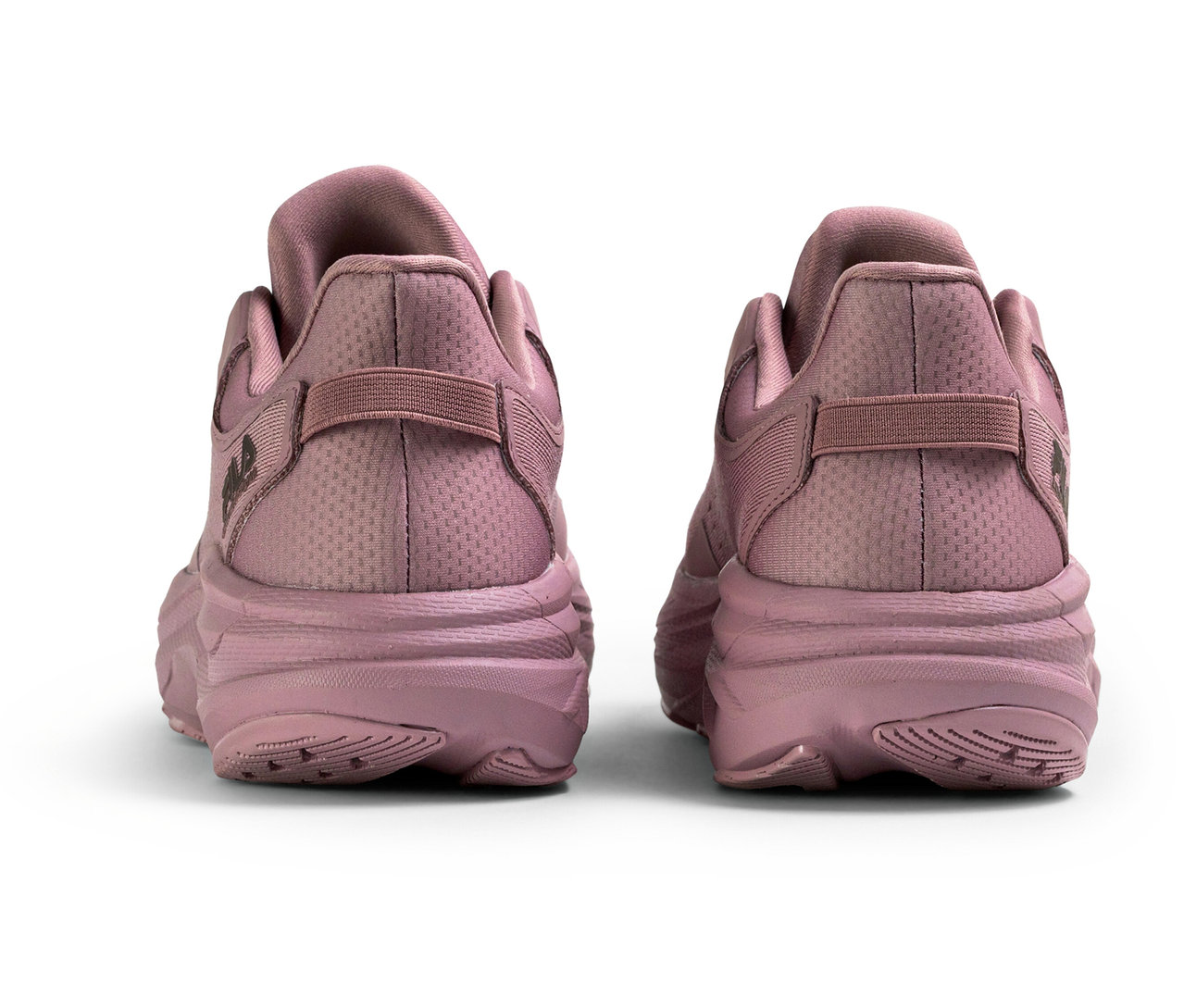 Widok z tyłu dwóch damskich sneakersów FILA Retron w kolorze Mauve Shadow.