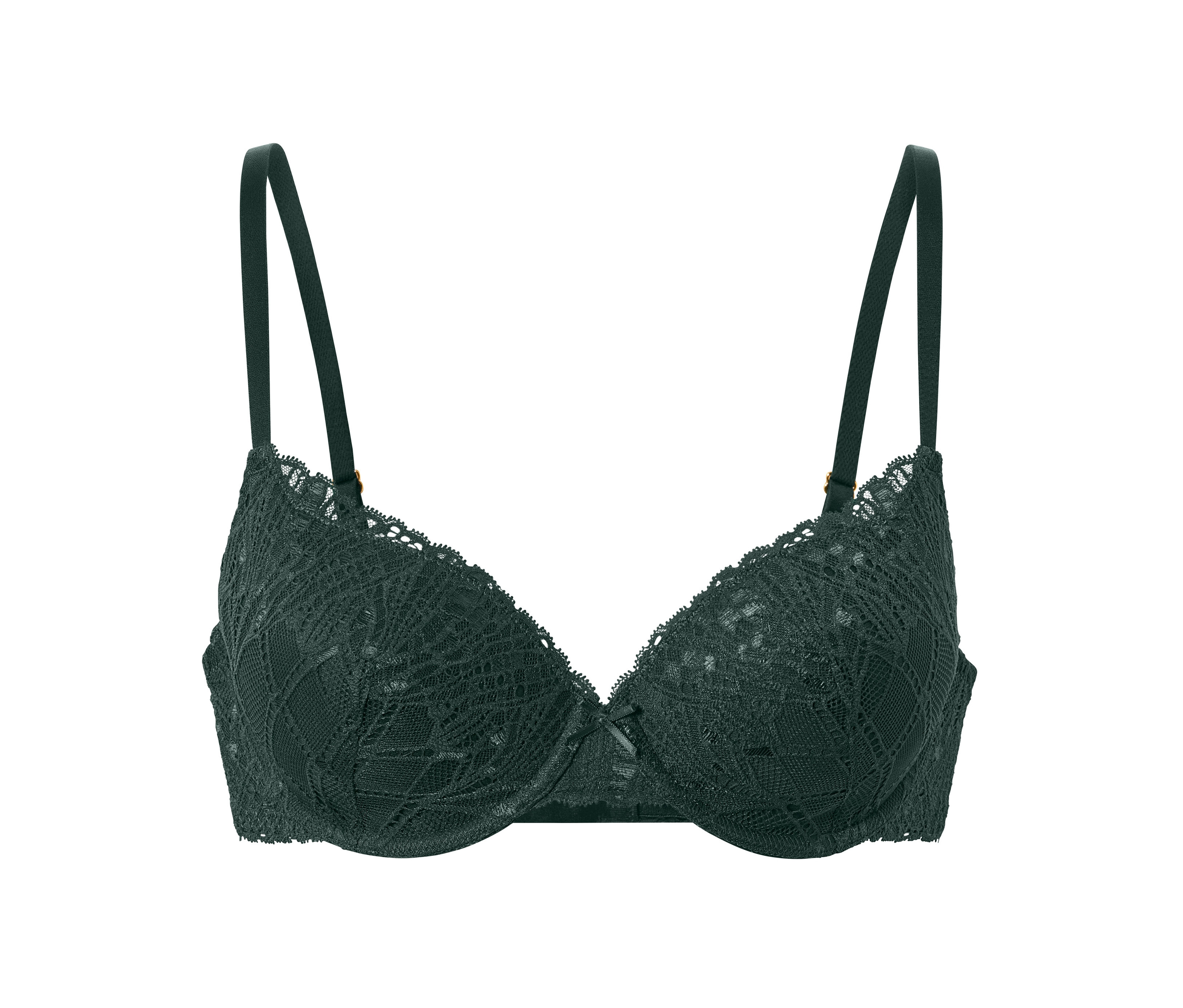 Tchibo - Biustonosz z modelowanymi miseczkami- zielony