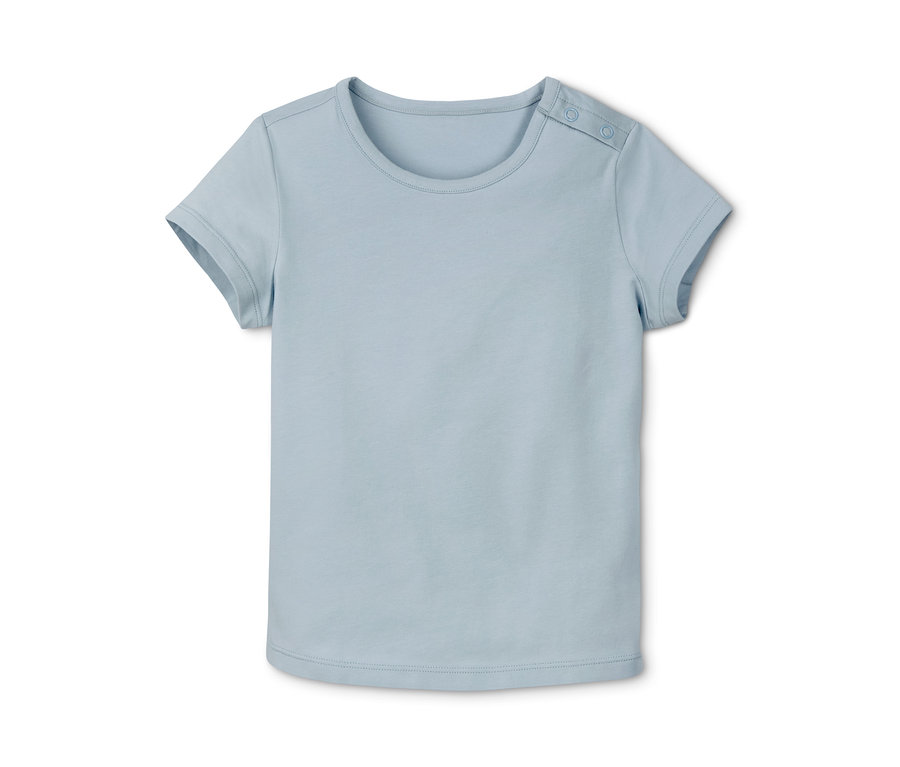 Niebieska koszulka bawełniana, 3 sztuki