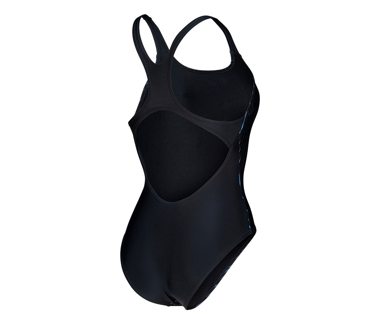 Szczegółowy widok z tyłu kostiumu kąpielowego arena Feel Hyacinth Swim Pro Back.