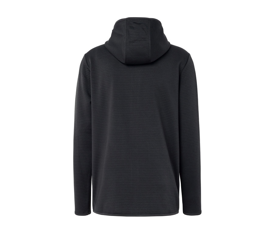 Antracytowa bluza funkcyjna z tyłu.