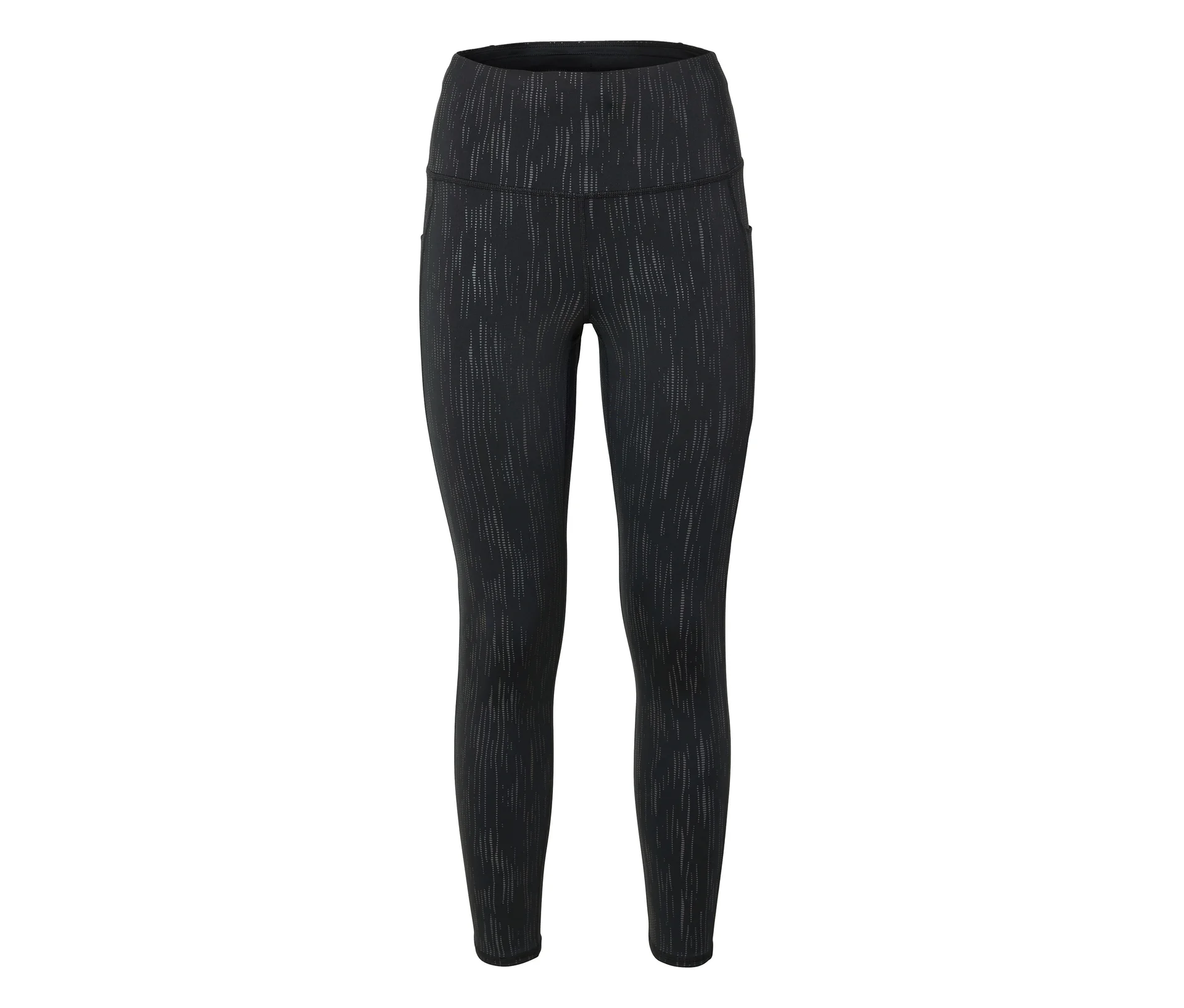 Tchibo - Legginsy sportowe, tęczowe odblaskowe