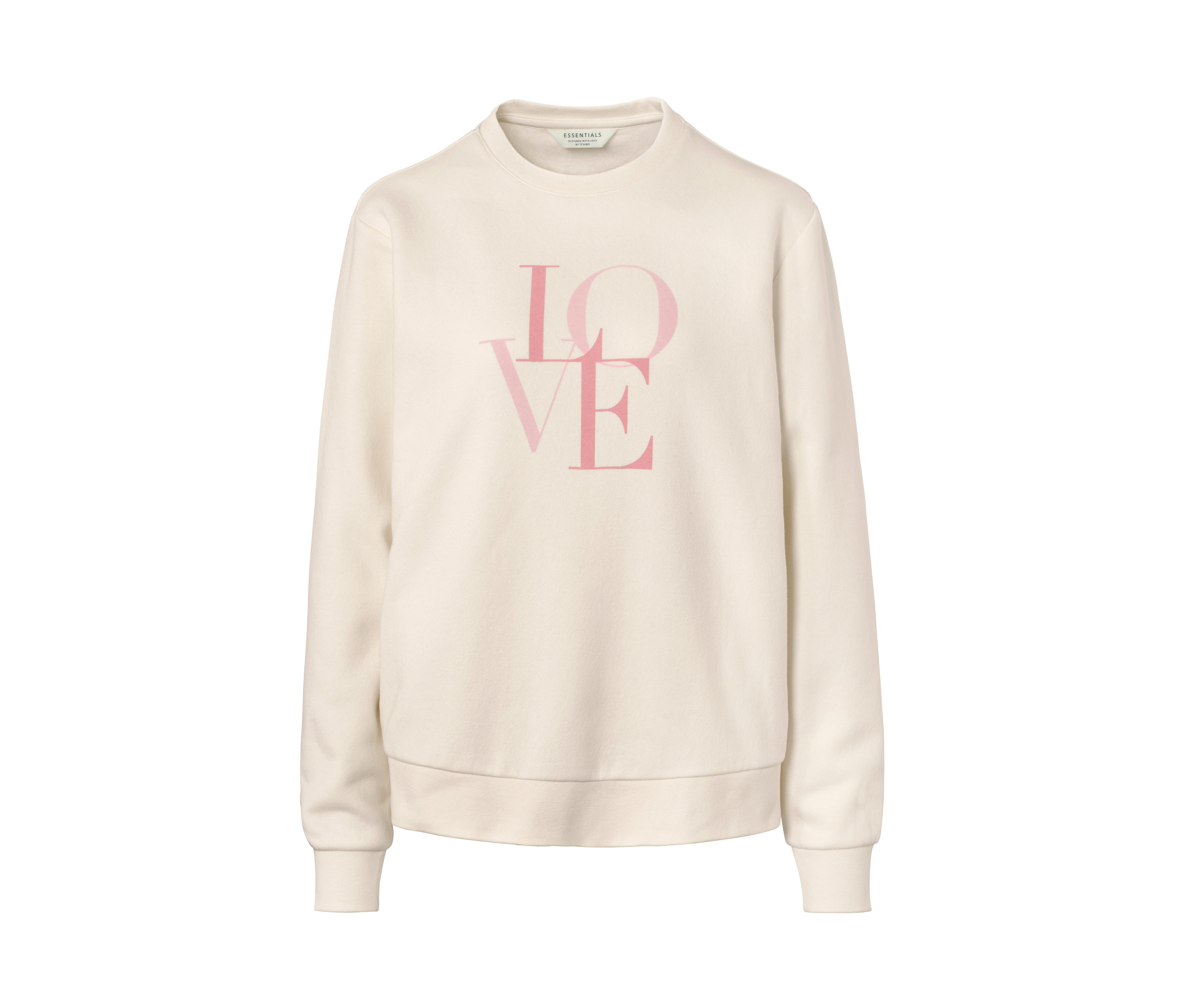 Tchibo - Bluza- beżowy/z nadrukiem