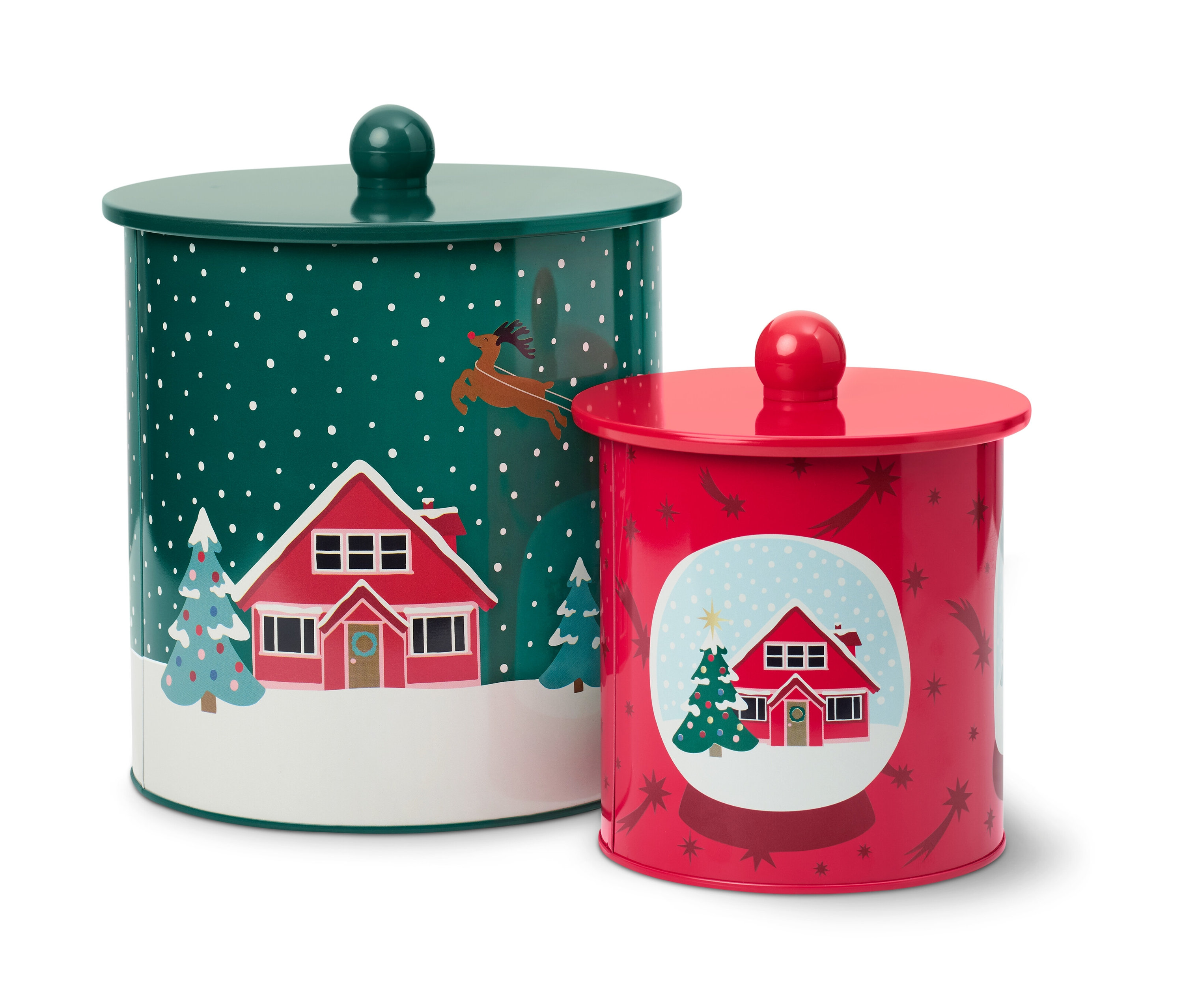 Tchibo - Puszki na ciastka, 2 sztuki