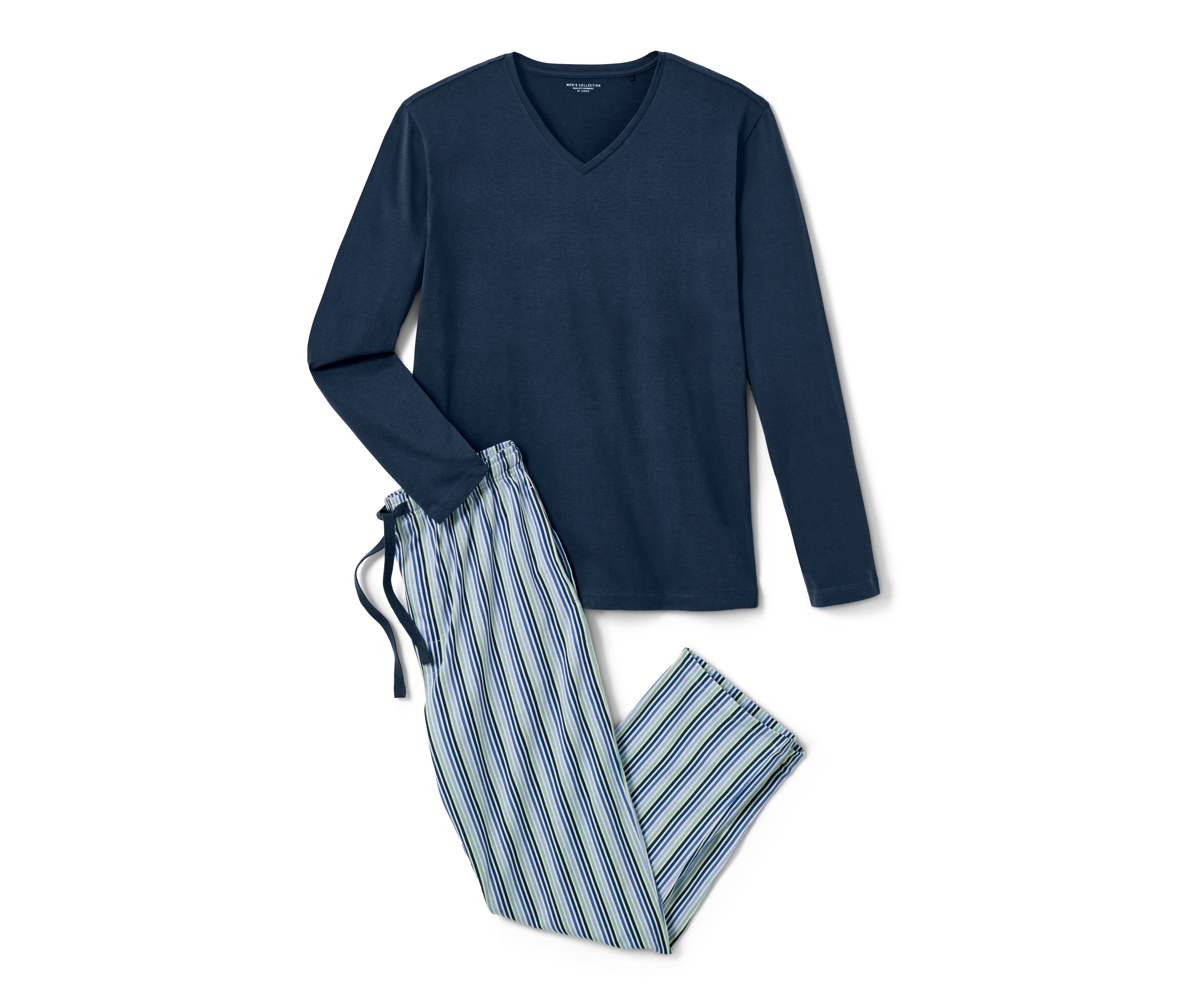 Tchibo - Piżama- niebieski/niebieski/w paski