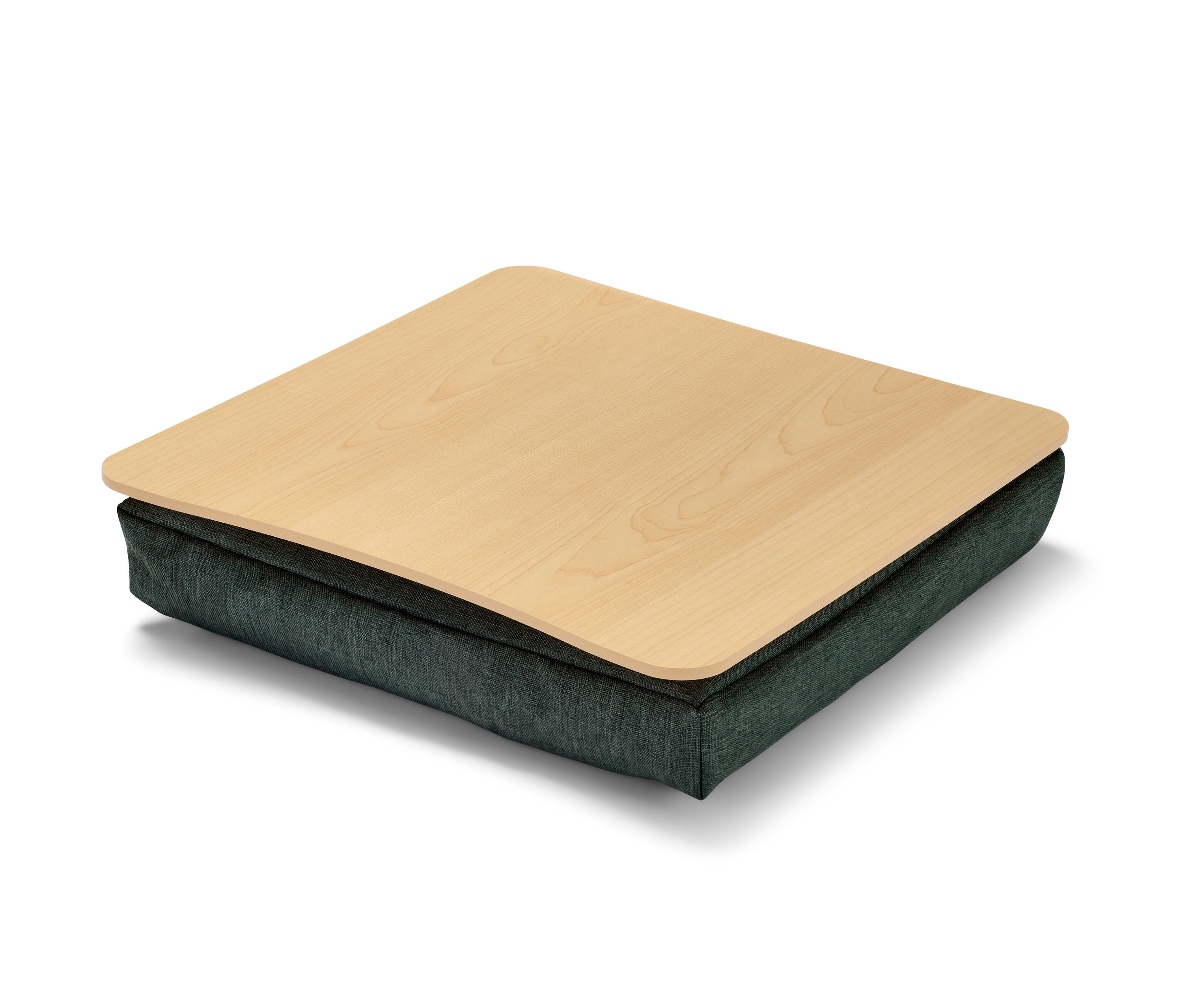 Tchibo - Stolik pod laptopa z poduszką - kolor: szary/brązowy