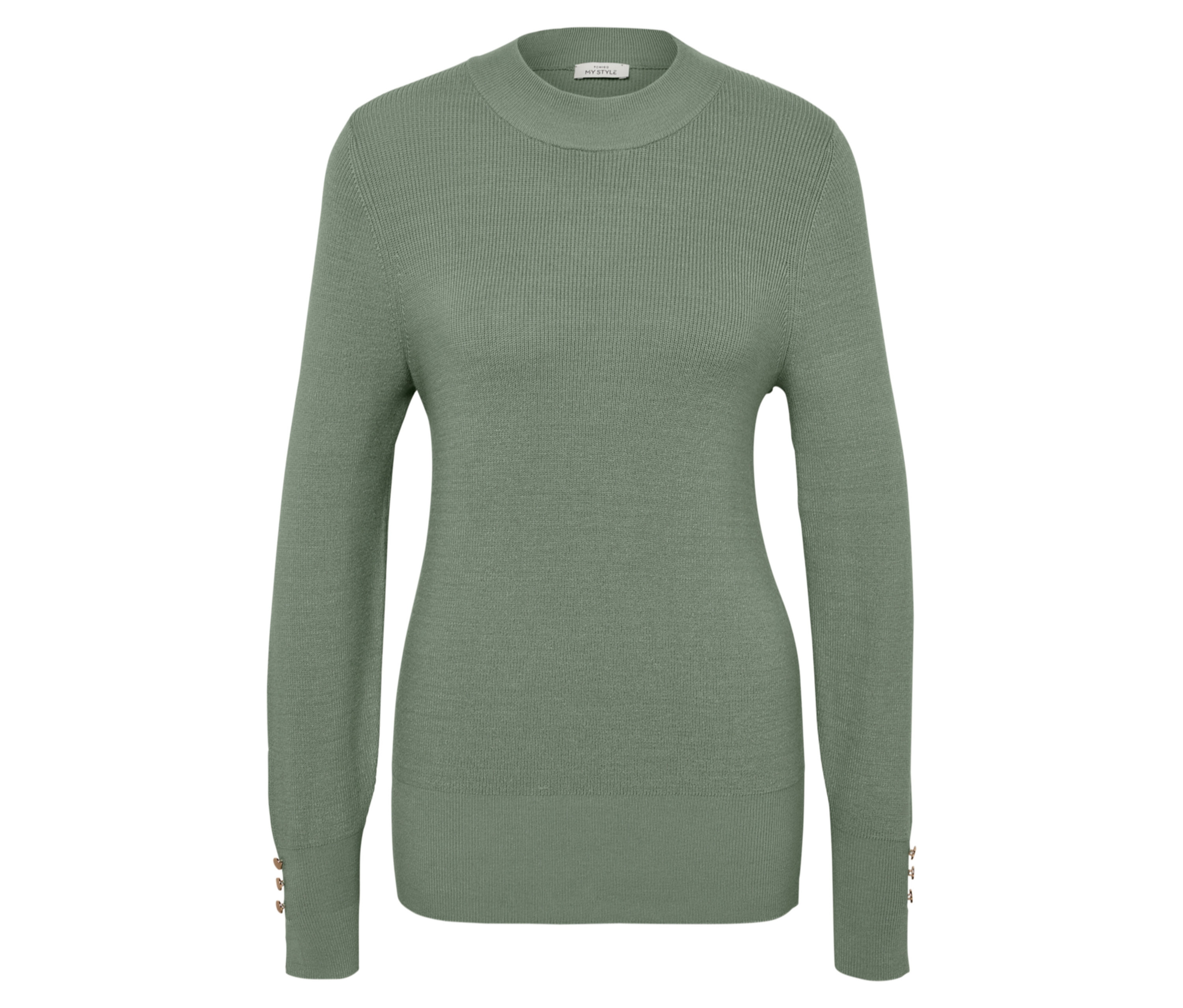 Tchibo - Cienki sweter- zielony