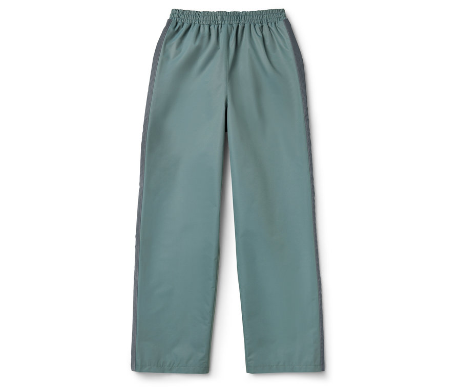 Dziecięce spodnie przeciwdeszczowe, szałwia.