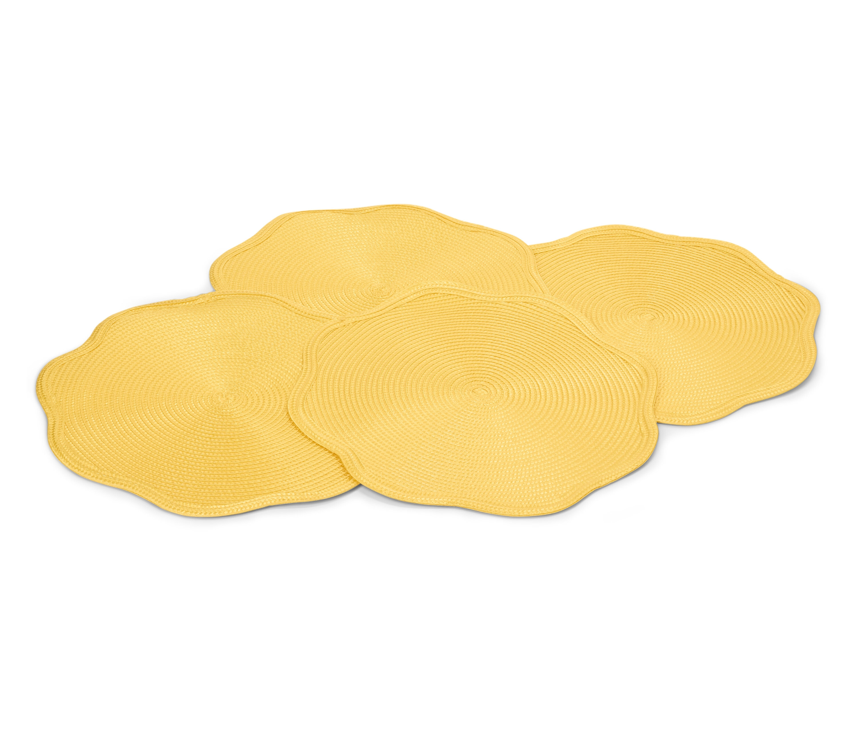 Tchibo - Podkładki pod talerze - kolor: żółty
