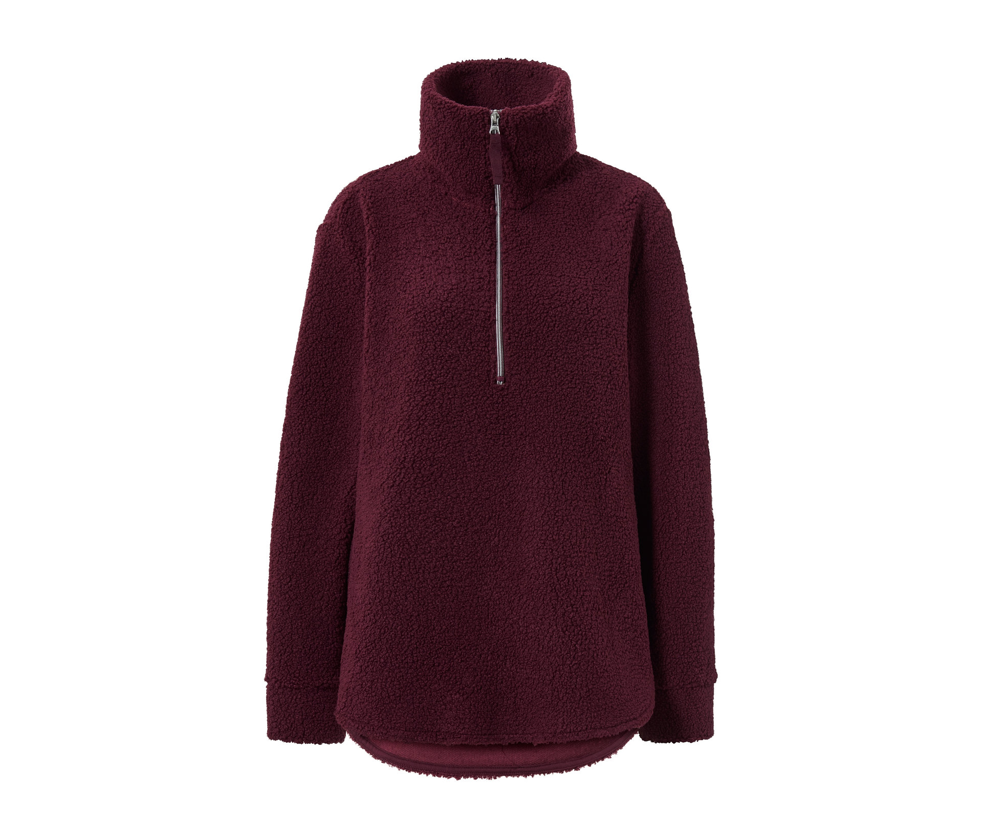 Tchibo - Bluza pluszowa oversize- czerwony