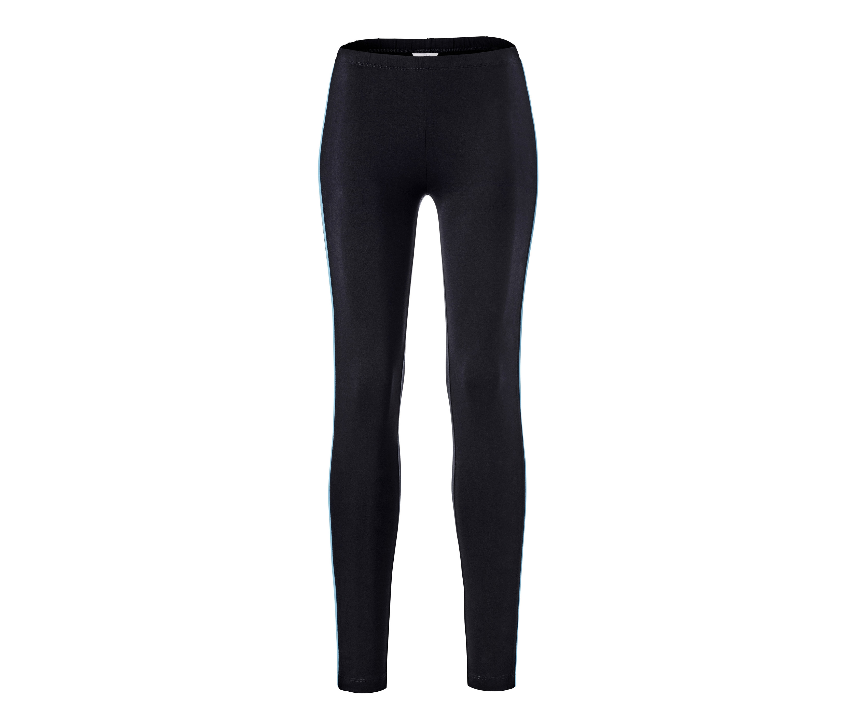 Tchibo - Legginsy z lamówką, czarny