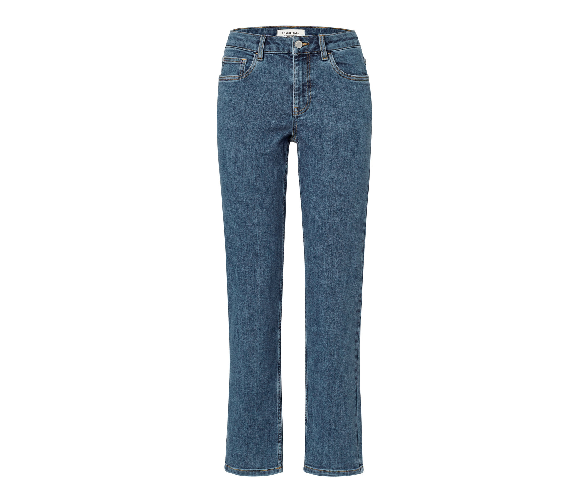 Tchibo - Jeansy Straight »Fit Juna«- niebieski