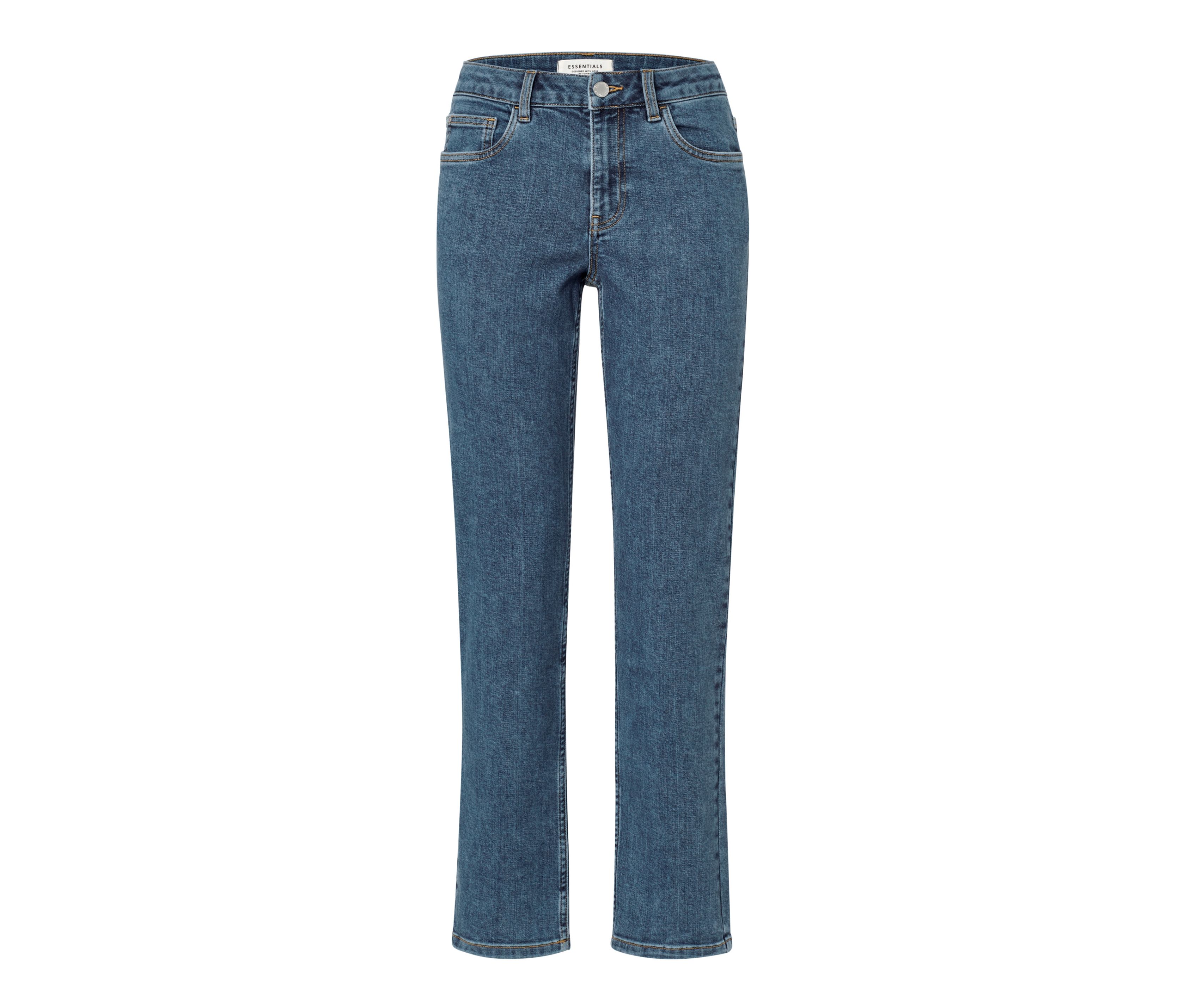 Tchibo - Jeansy Straight »Fit Juna«, niebieski