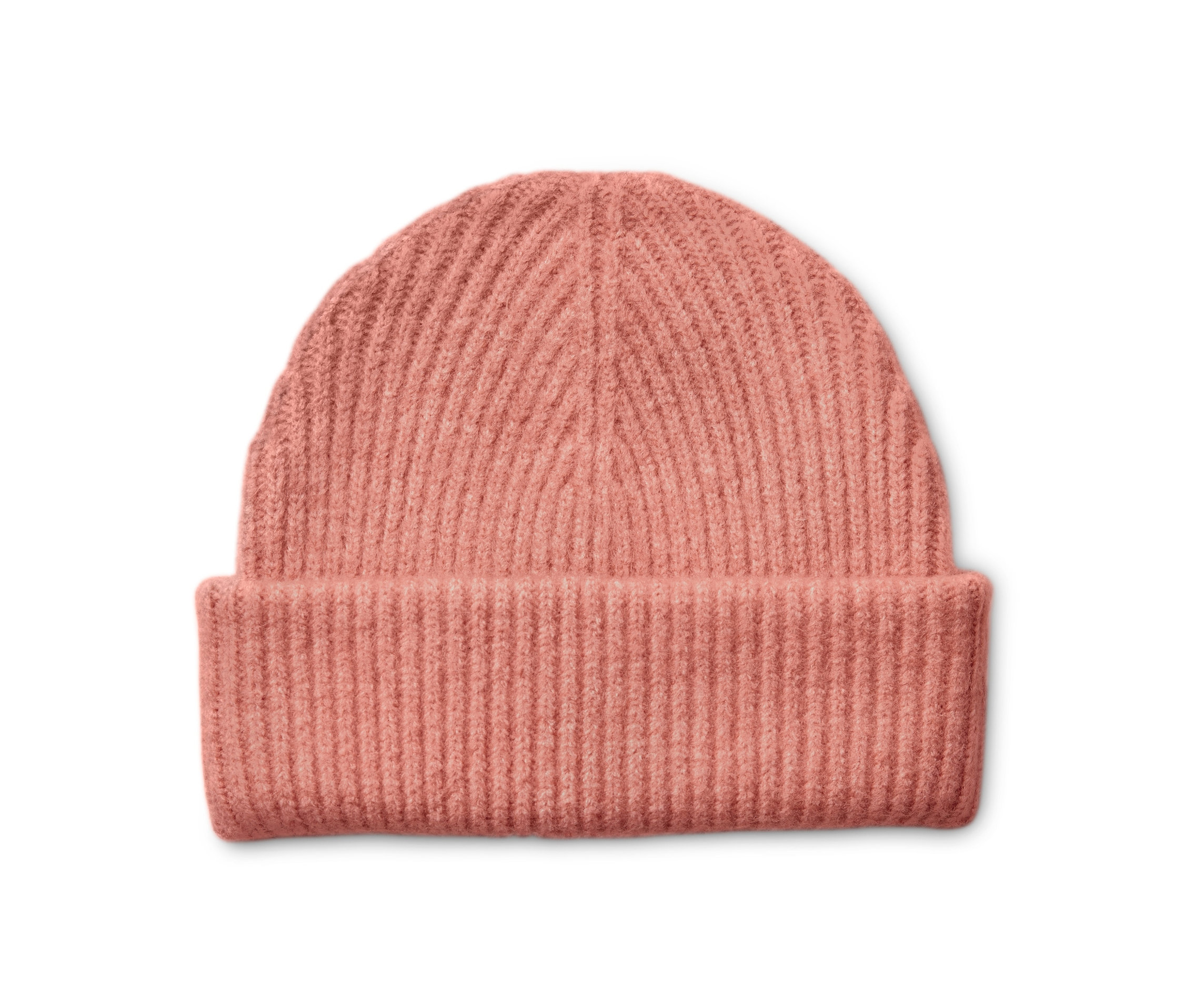 Tchibo - Czapka z dzianiny - kolor: różowy