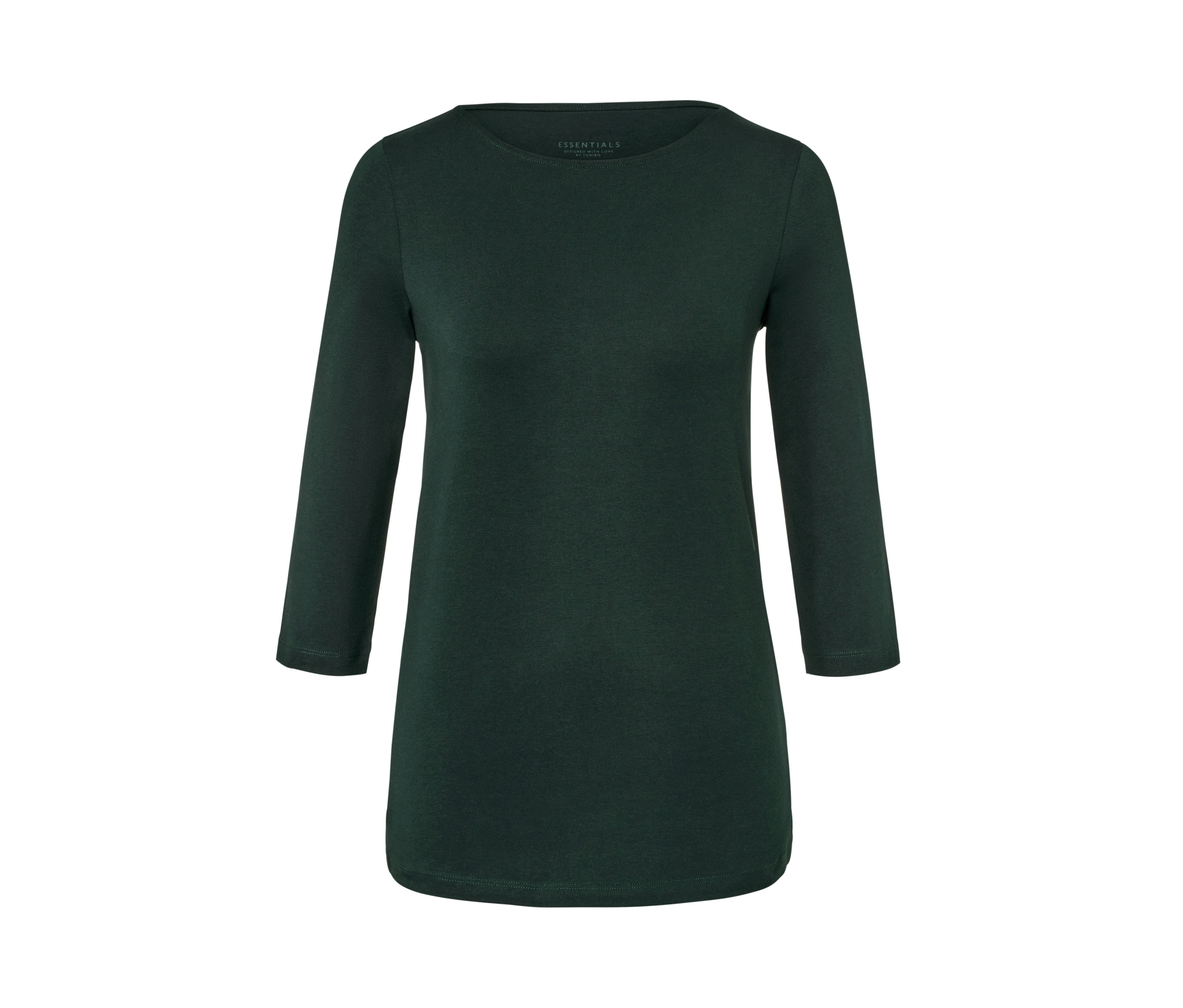 Tchibo - Bluzka z rękawem o długości 3/4- zielony