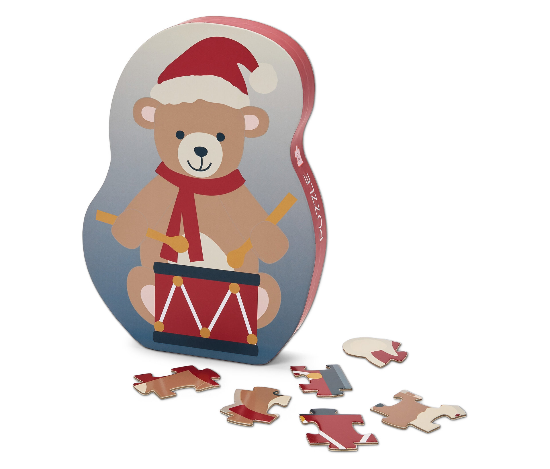 Tchibo - Puzzle dziecięce „Świąteczny miś”