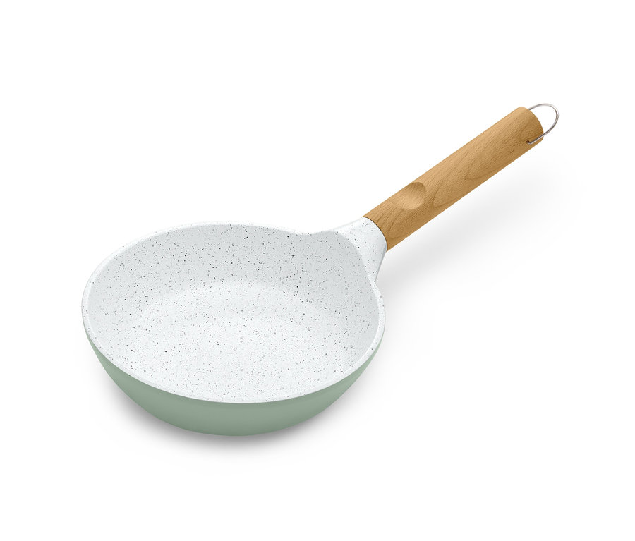 Patelnia z litego aluminium z wysokogatunkową powłoką ceramiczną, Ø ok. 20 cm.