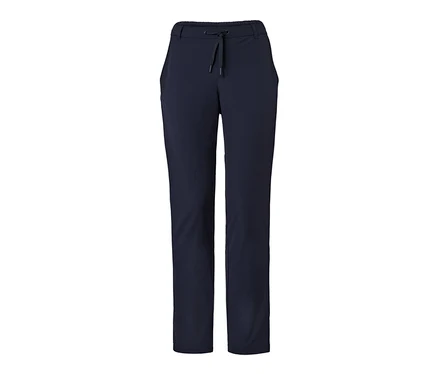 Granatowe spodnie dresowe softshell.