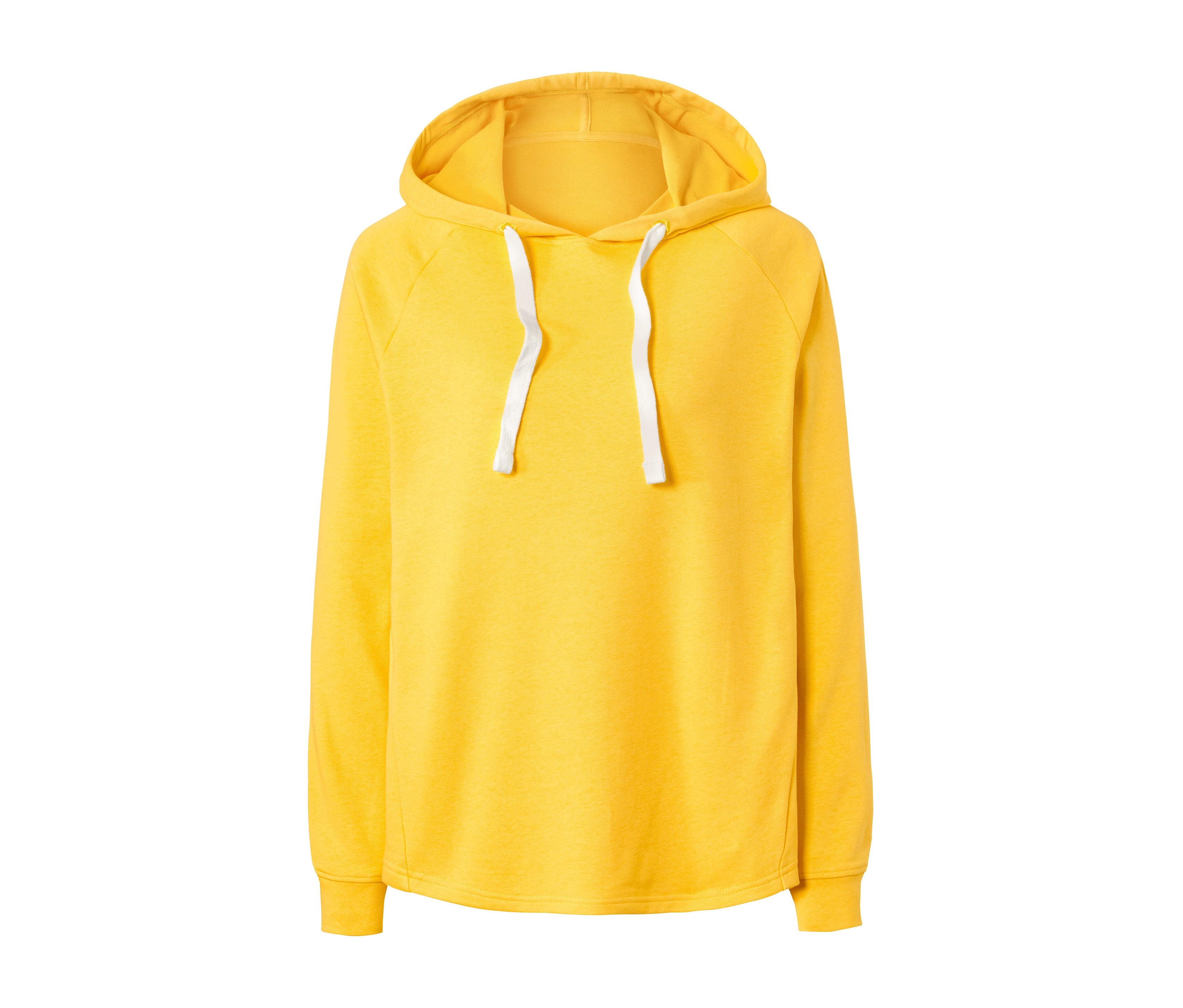 Tchibo - Bluza dresowa z kapturem- żółty