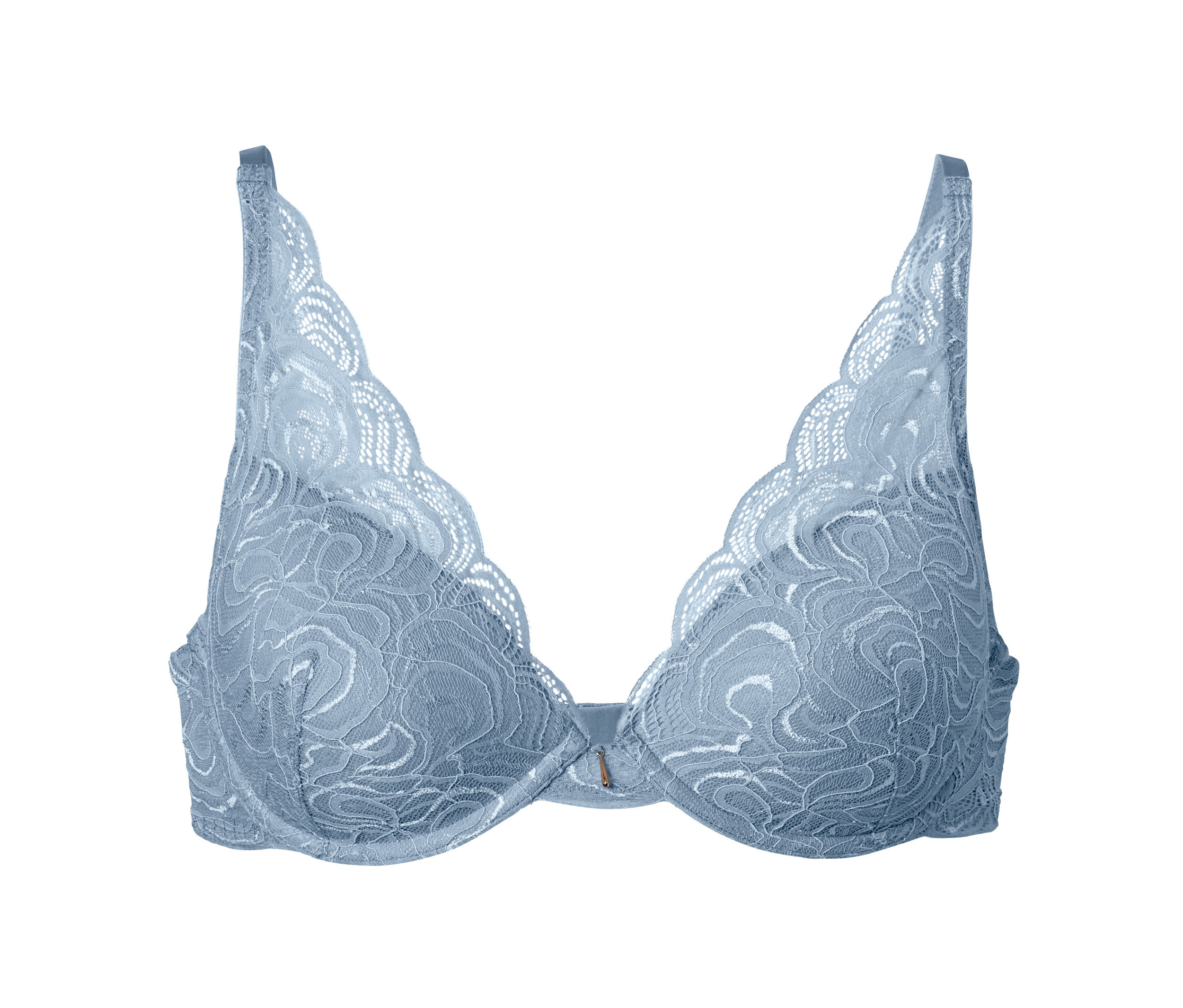 Tchibo - Biustonosz z modelowanymi miseczkami- niebieski