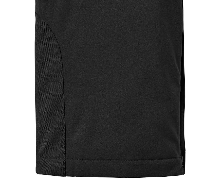 Szczegół spodni narciarskich.