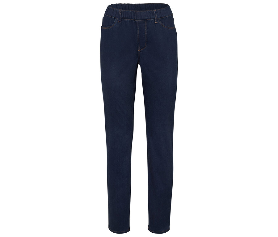 Granatowe termo-tregginsy.