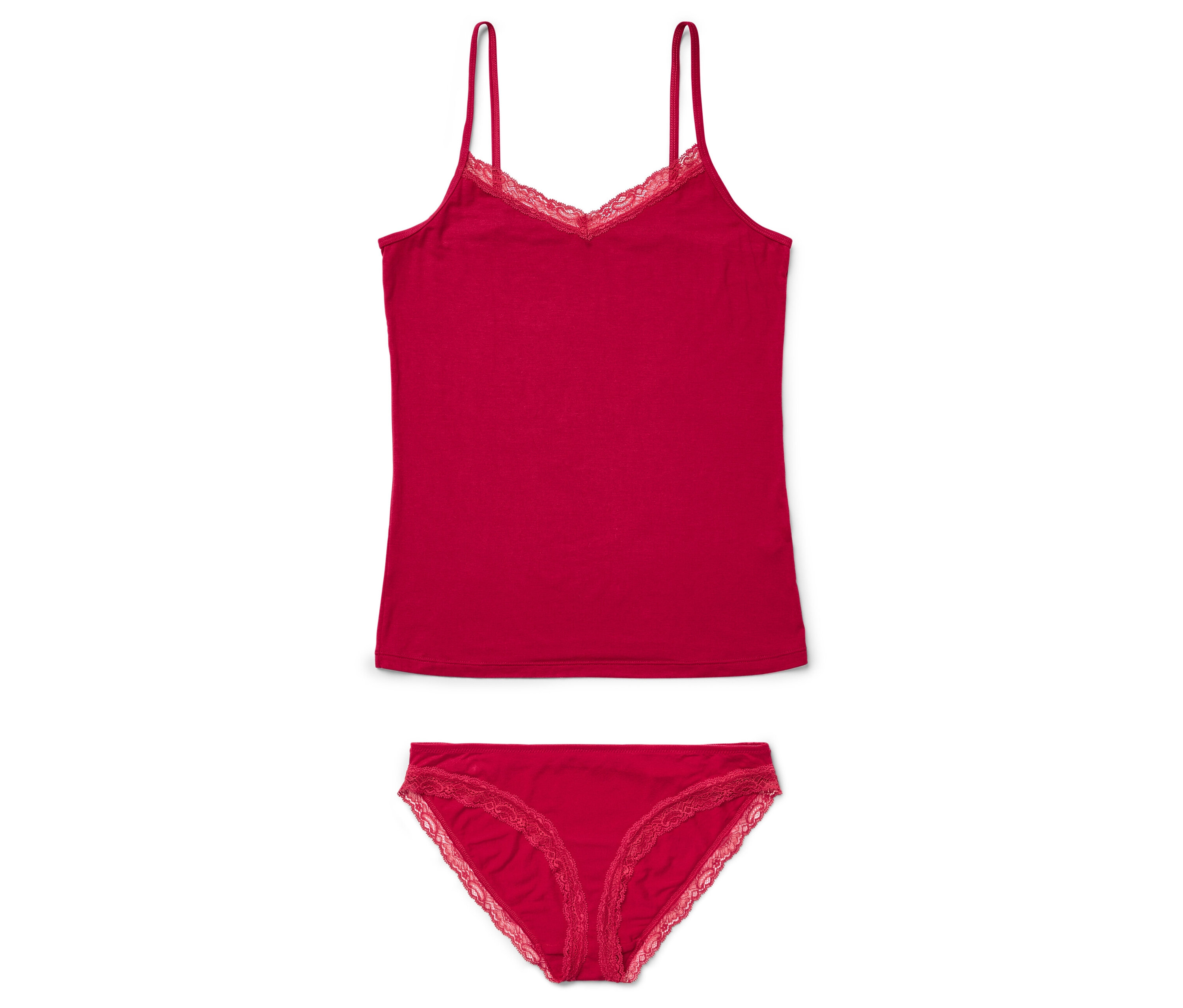 Tchibo - Podkoszulka i figi, czerwony