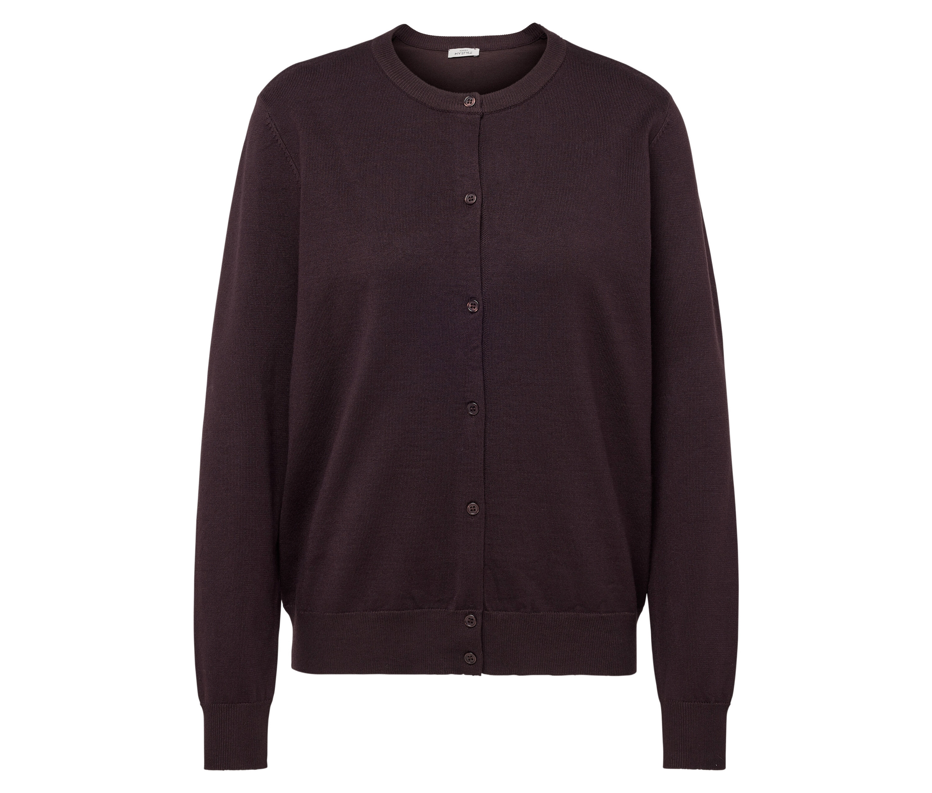 Tchibo - Kardigan z delikatnej dzianiny- brązowy