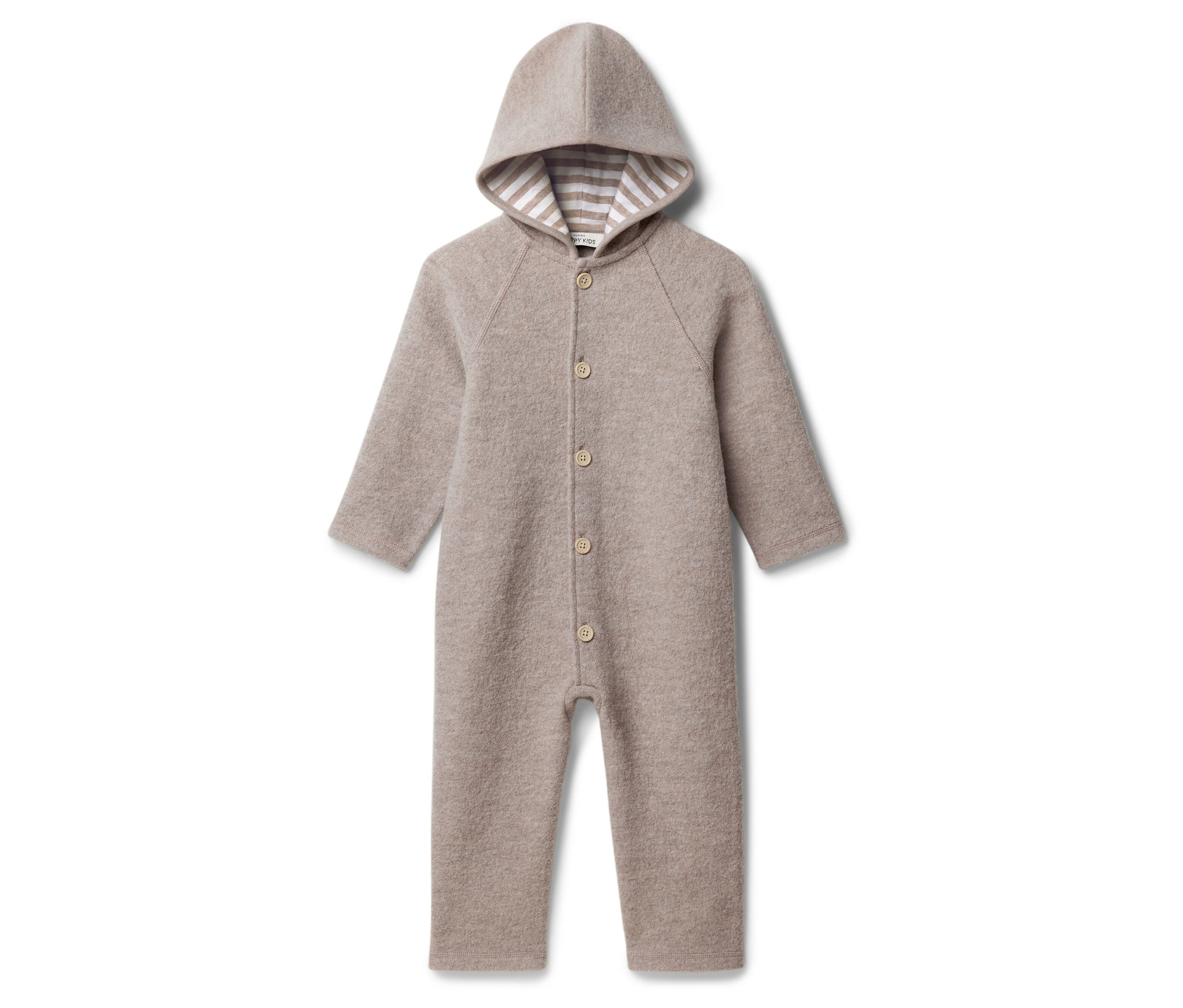 Tchibo - Kombinezon z wełną merino- brązowy