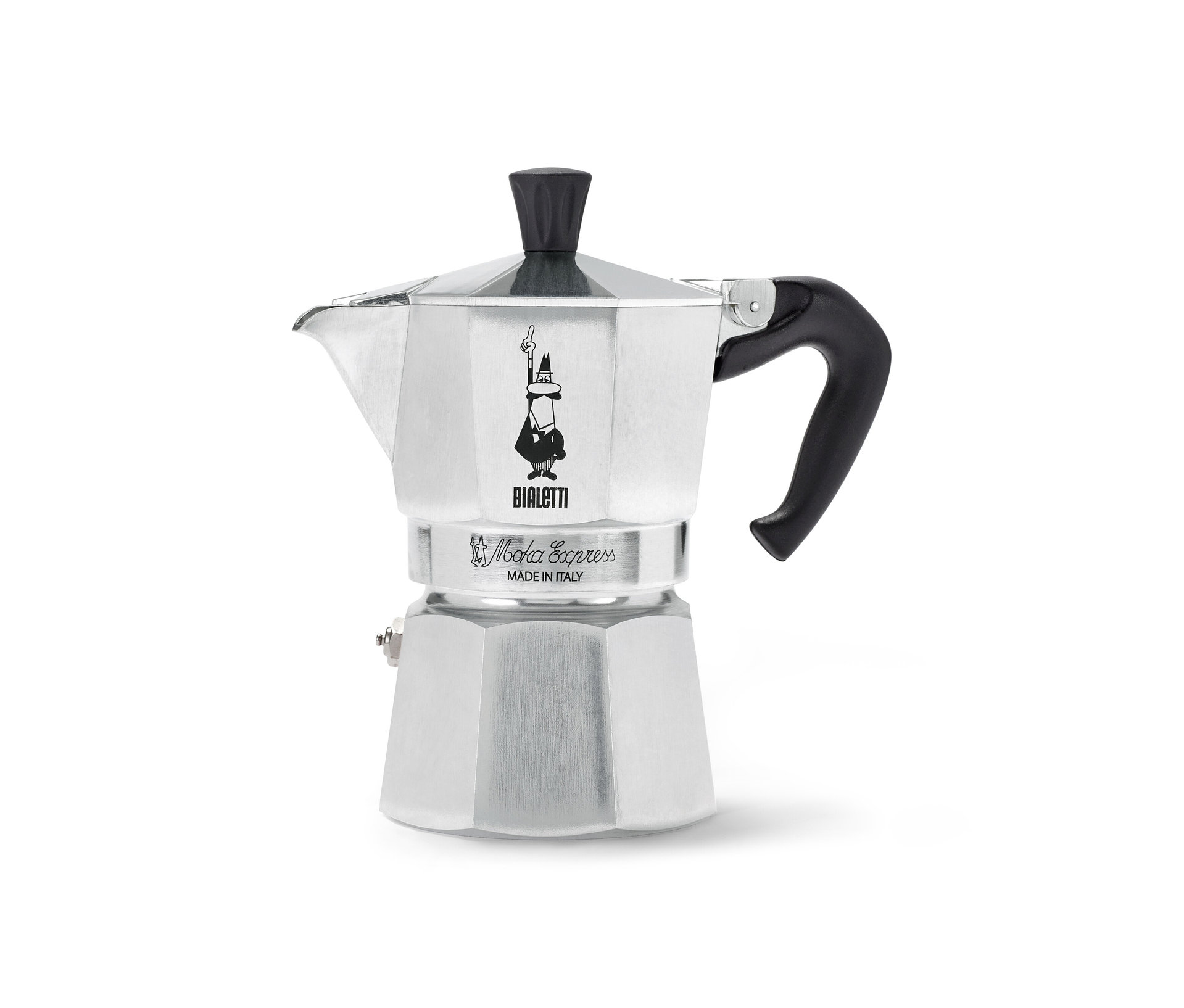 Bialetti Moka Express, 130 ml, srebrna
