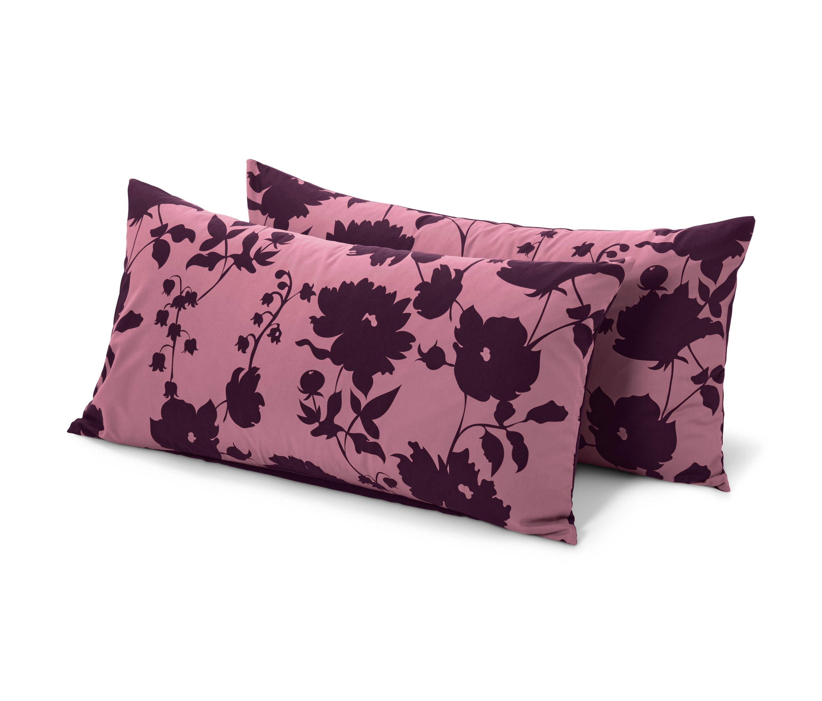 Tchibo - Poszewki na poduszki ze wzmocnionej bawełny - kolor: różowy