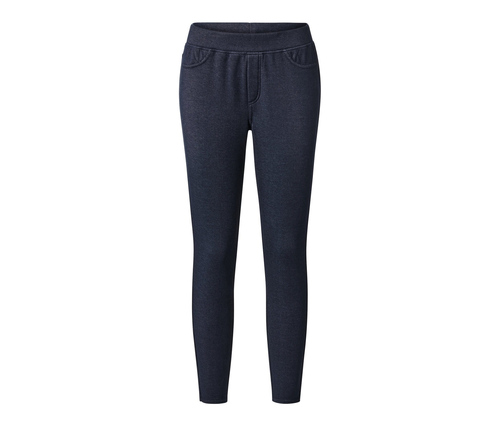 Tchibo - Ocieplane legginsy stylizowane na dżinsy- niebieski